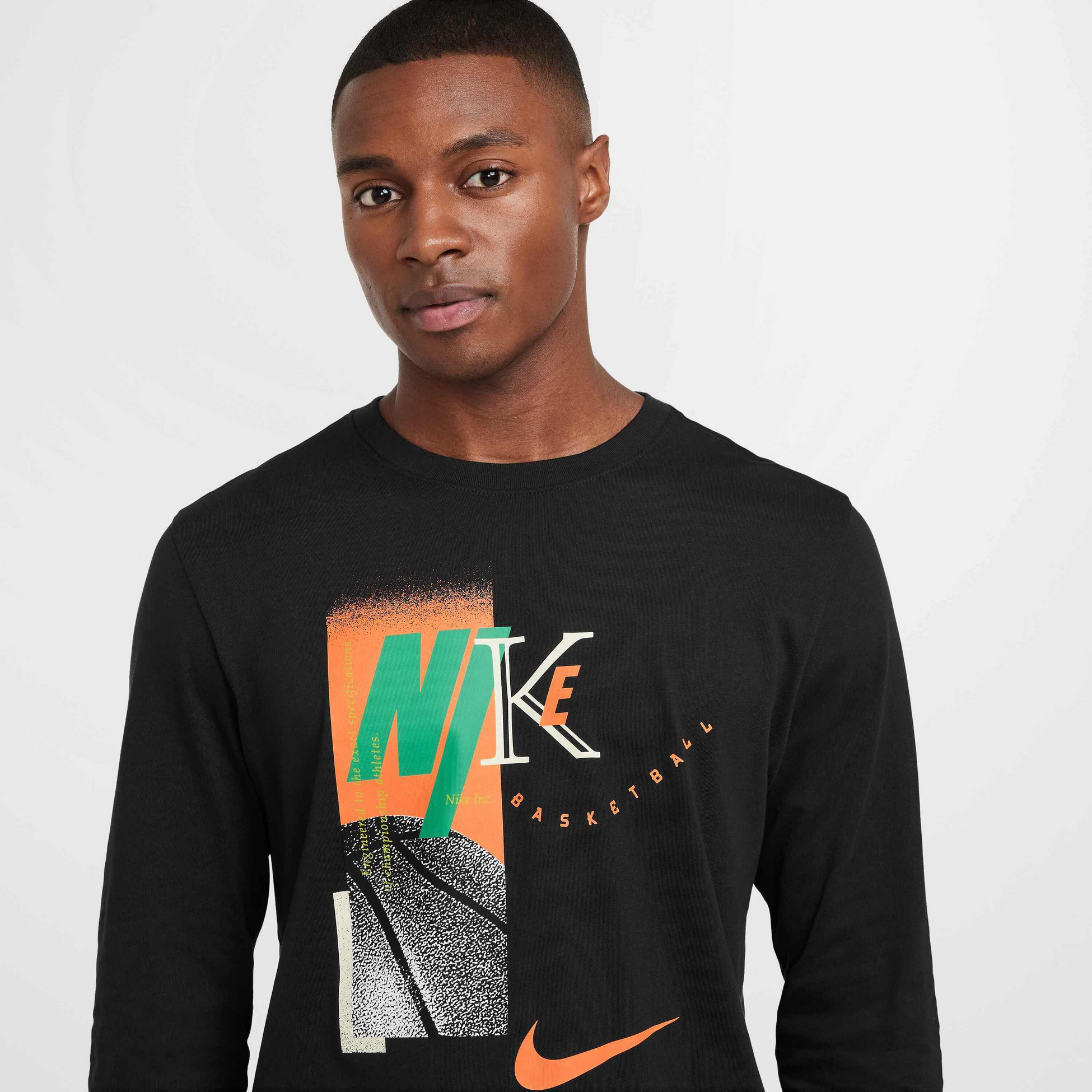 NIKE, Men's Long-sleeve Basketball T-shirt Nike