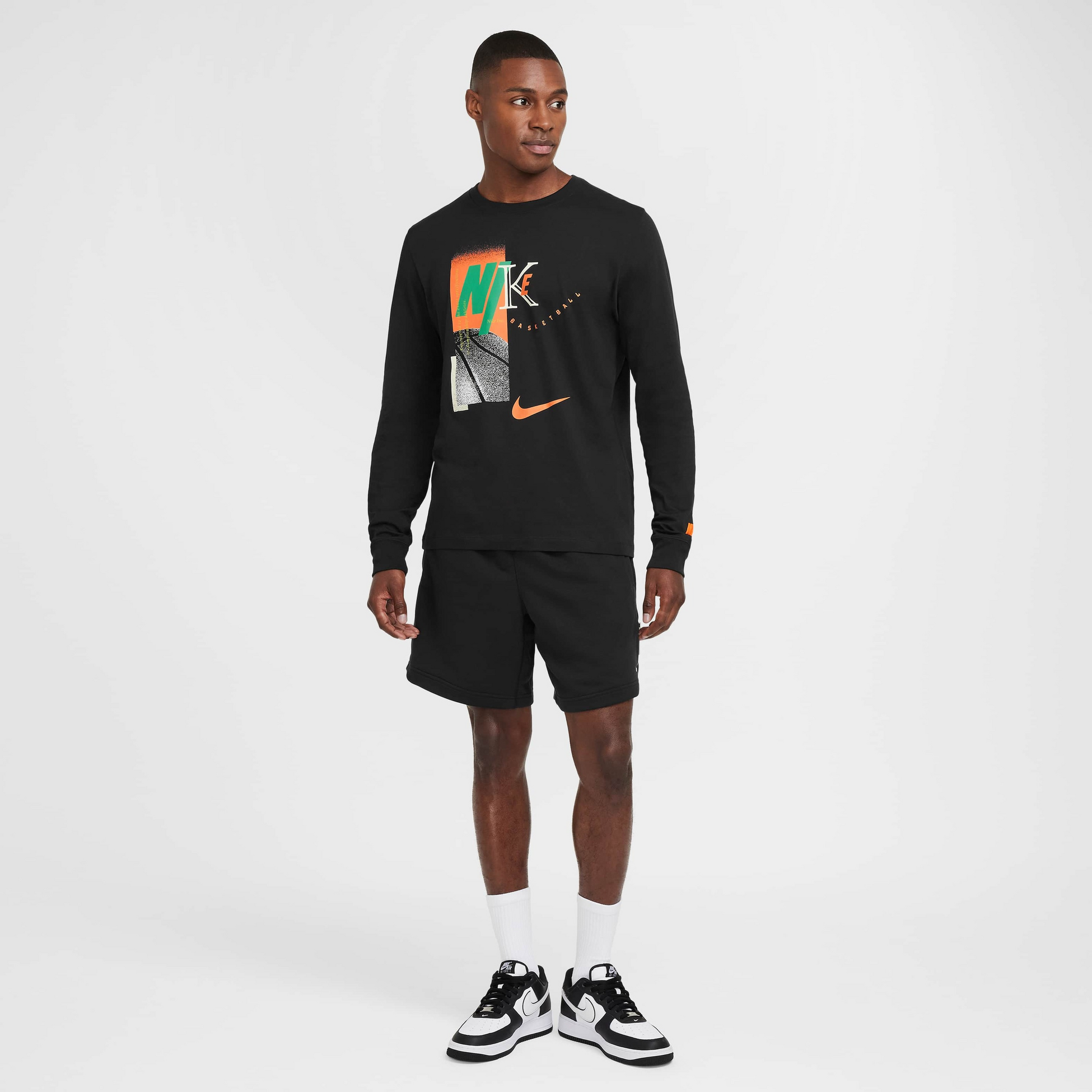 NIKE, Men's Long-sleeve Basketball T-shirt Nike