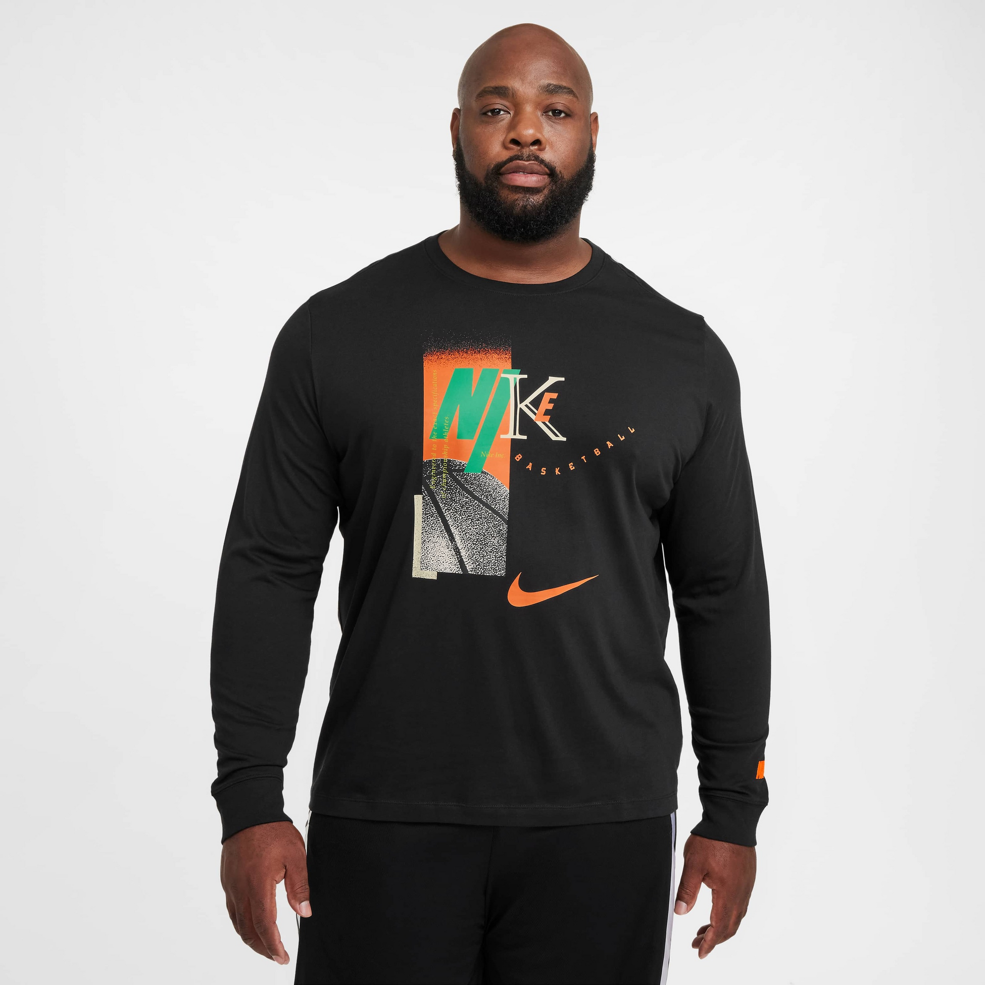 NIKE, Men's Long-sleeve Basketball T-shirt Nike