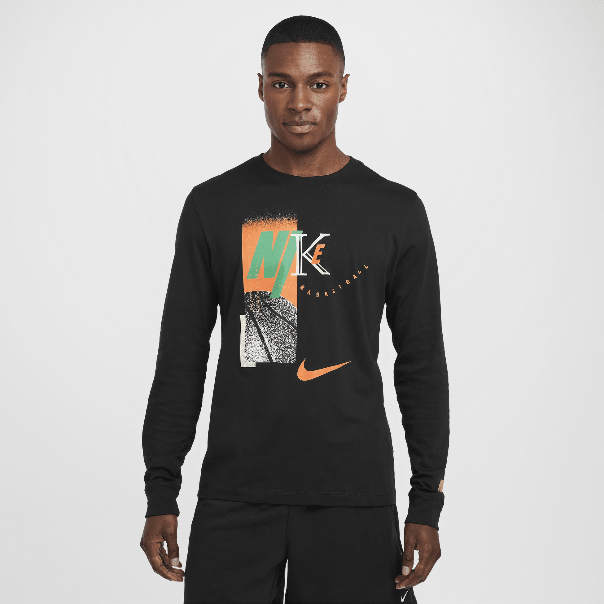 NIKE, Men's Long-sleeve Basketball T-shirt Nike