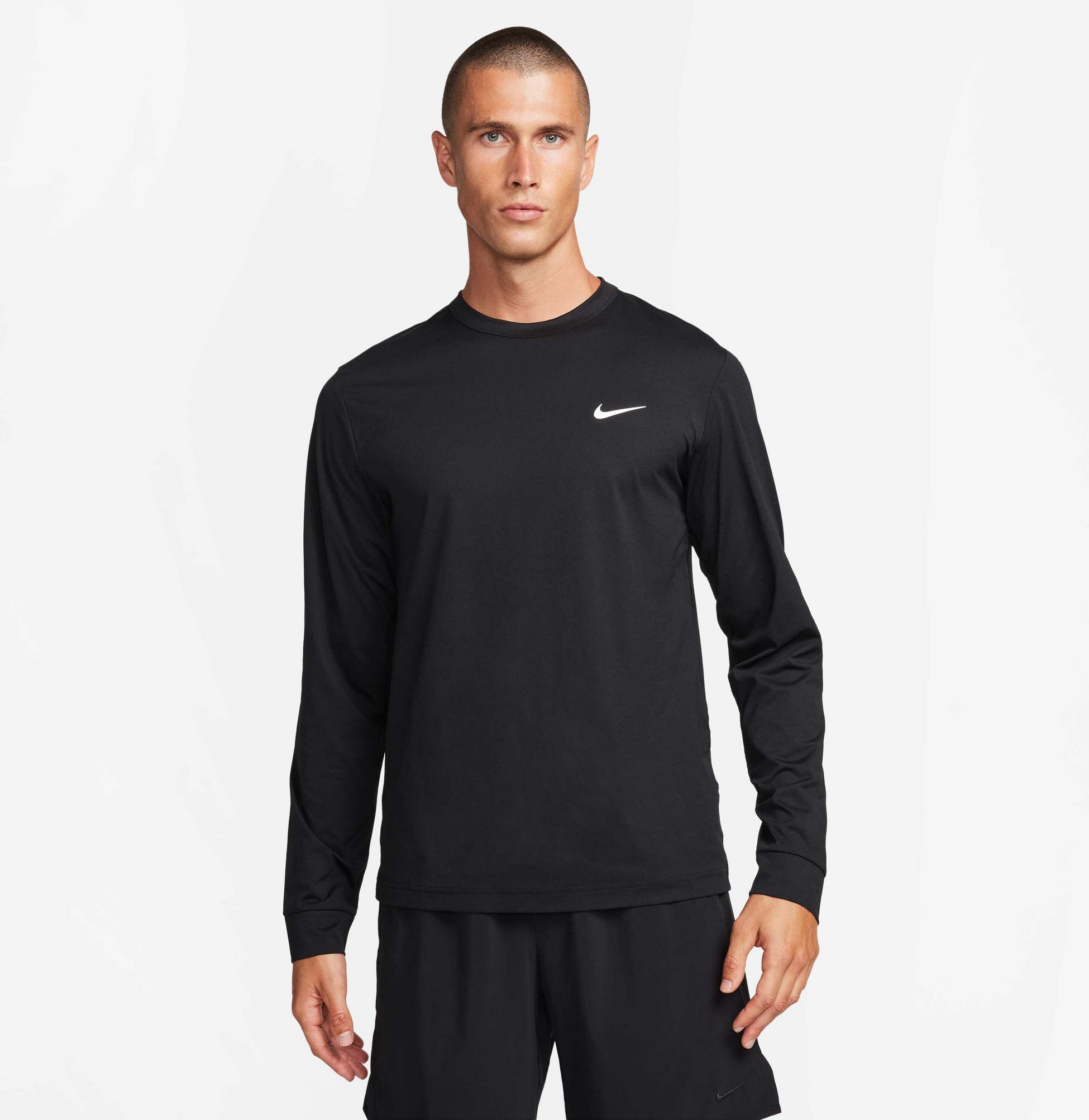 NIKE, Men's Long-sleeve Fitness Top Dri-fit Uv Hyverse