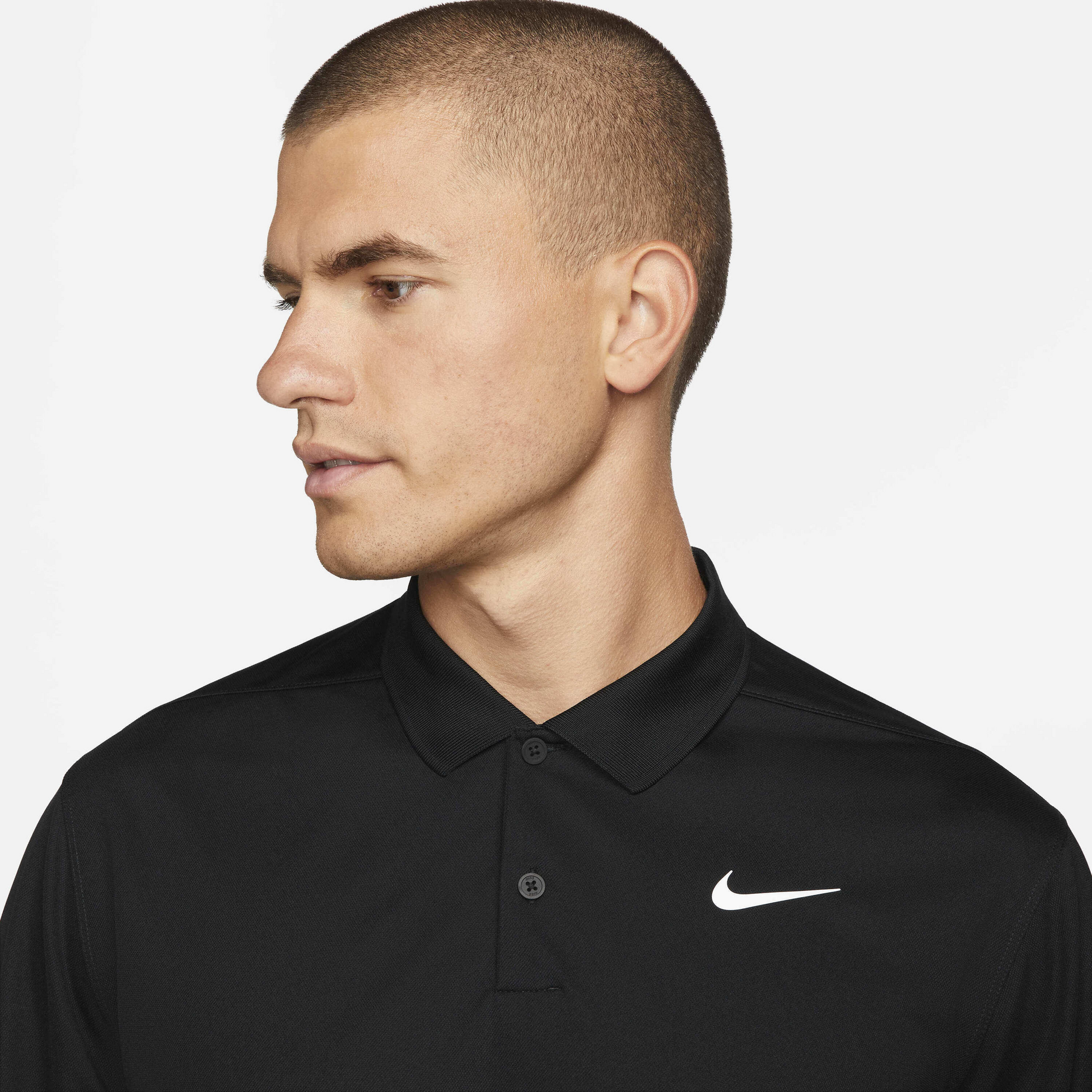 NIKE, Men's Long-sleeve Golf Polo Dri-fit Victory