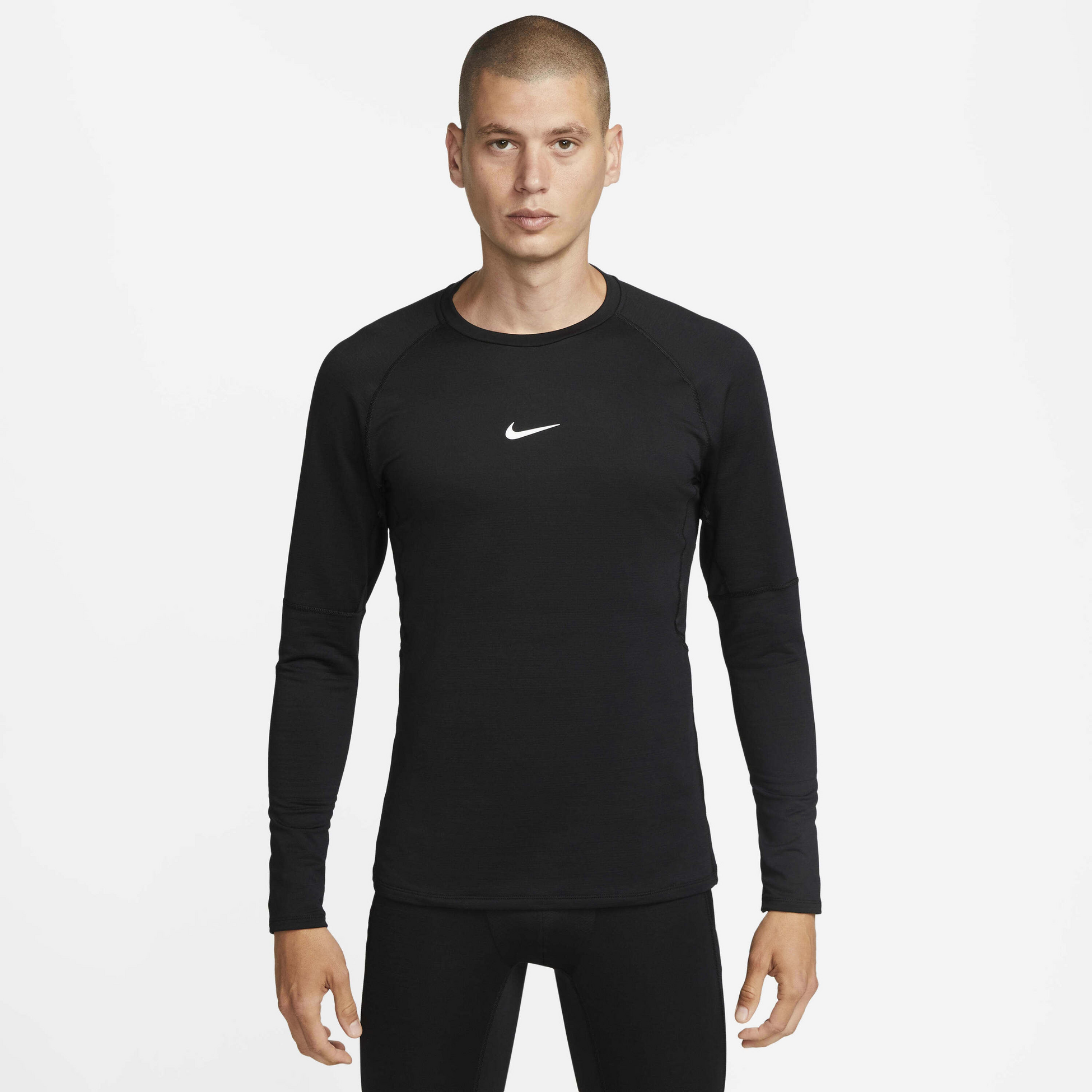 NIKE, Men's Long-sleeve Top Pro Warm