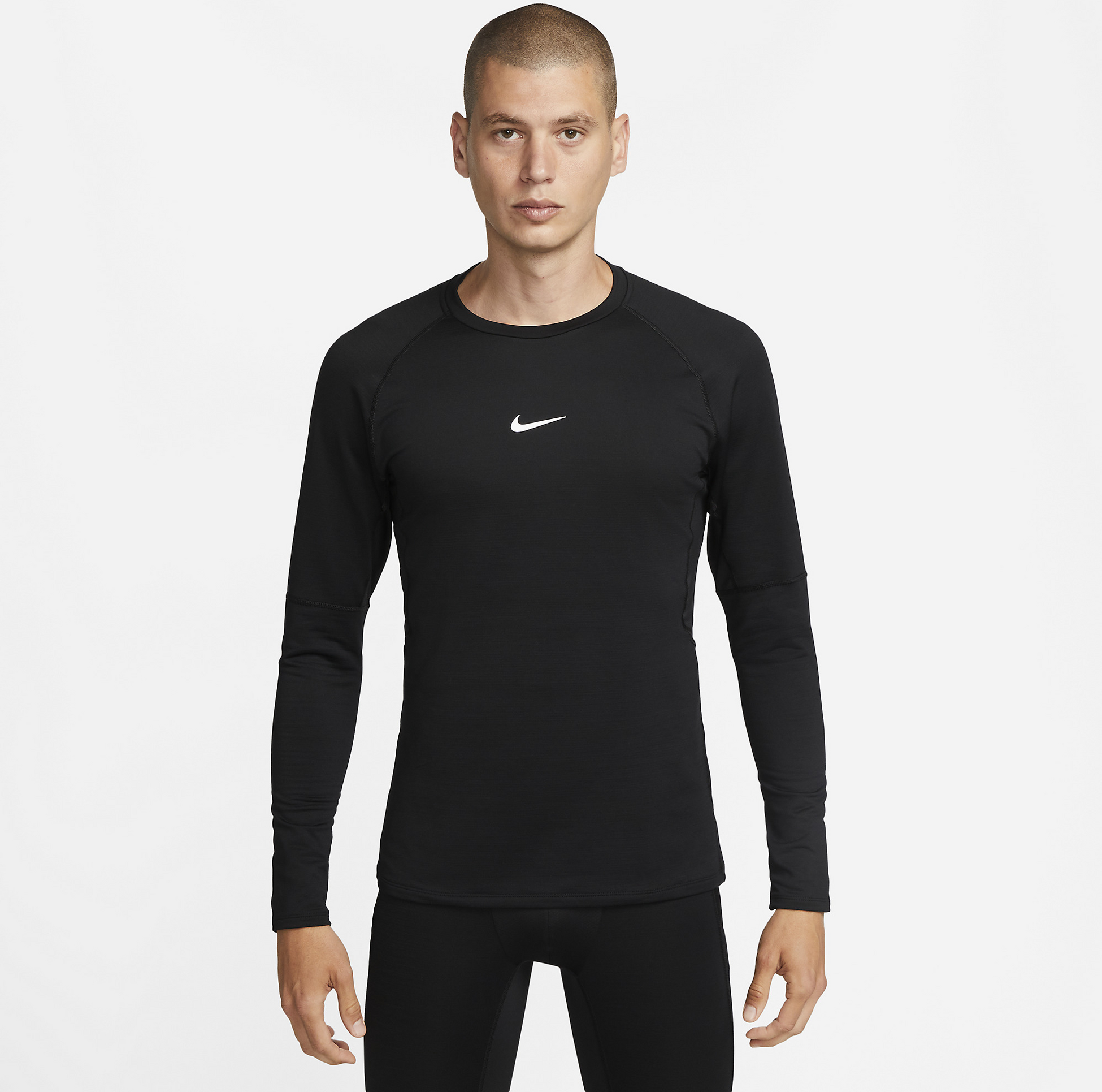 NIKE, Men's Long-sleeve Top Pro Warm