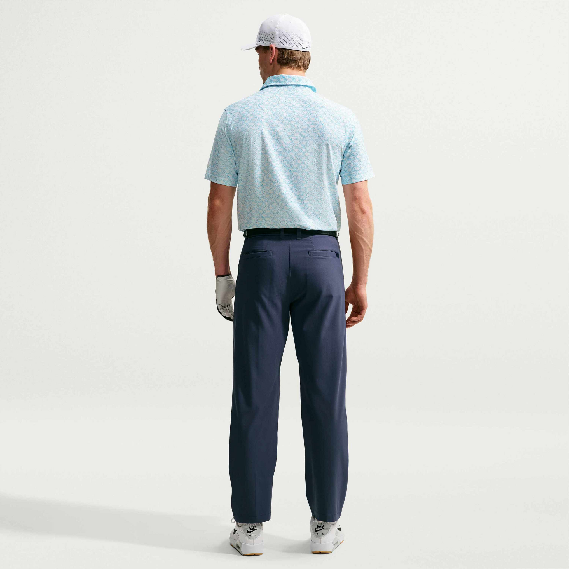 NIKE, Men's Microprint Golf Polo Tailored Performance