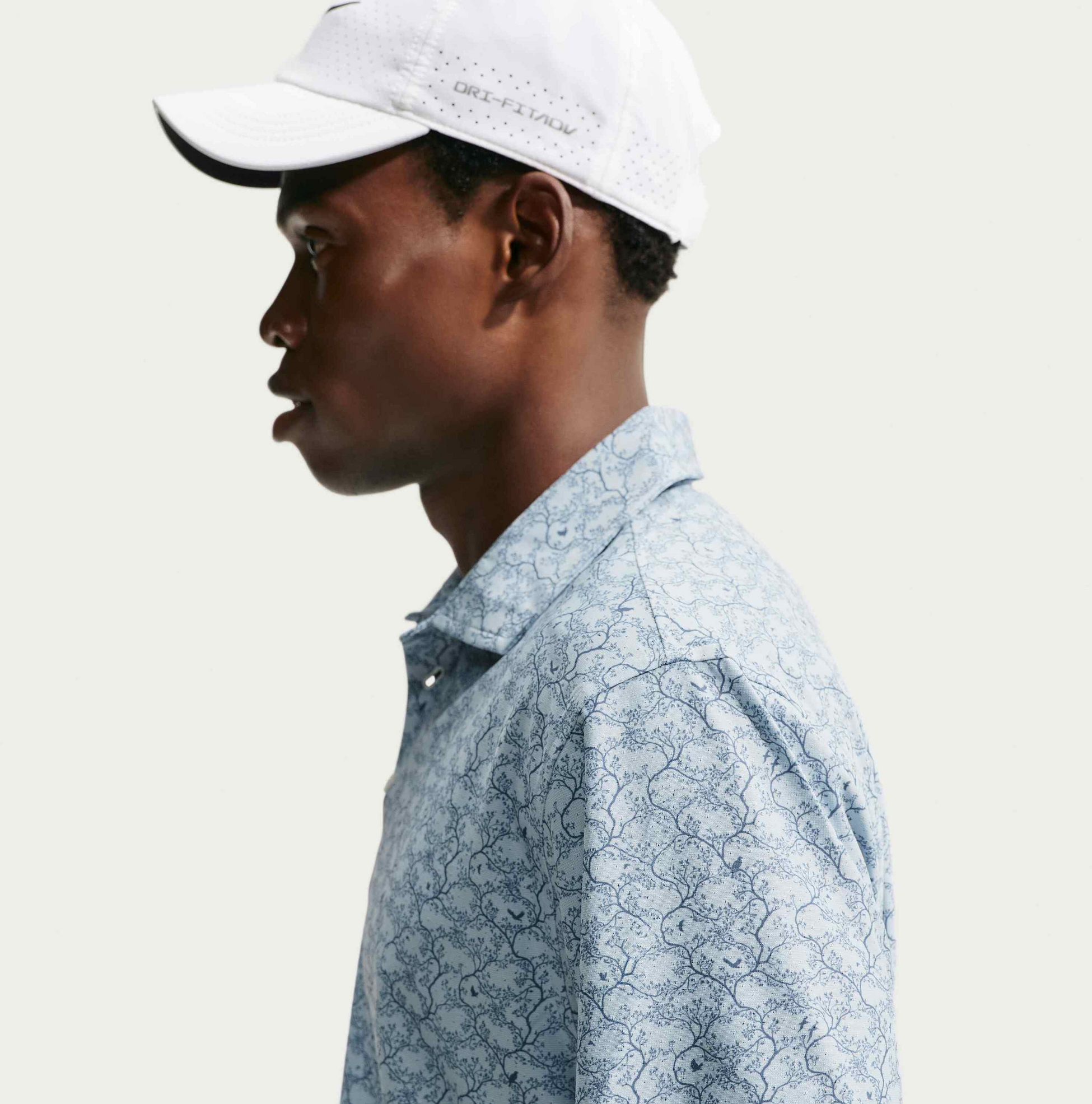 NIKE, Men's Microprint Golf Polo Tailored Performance