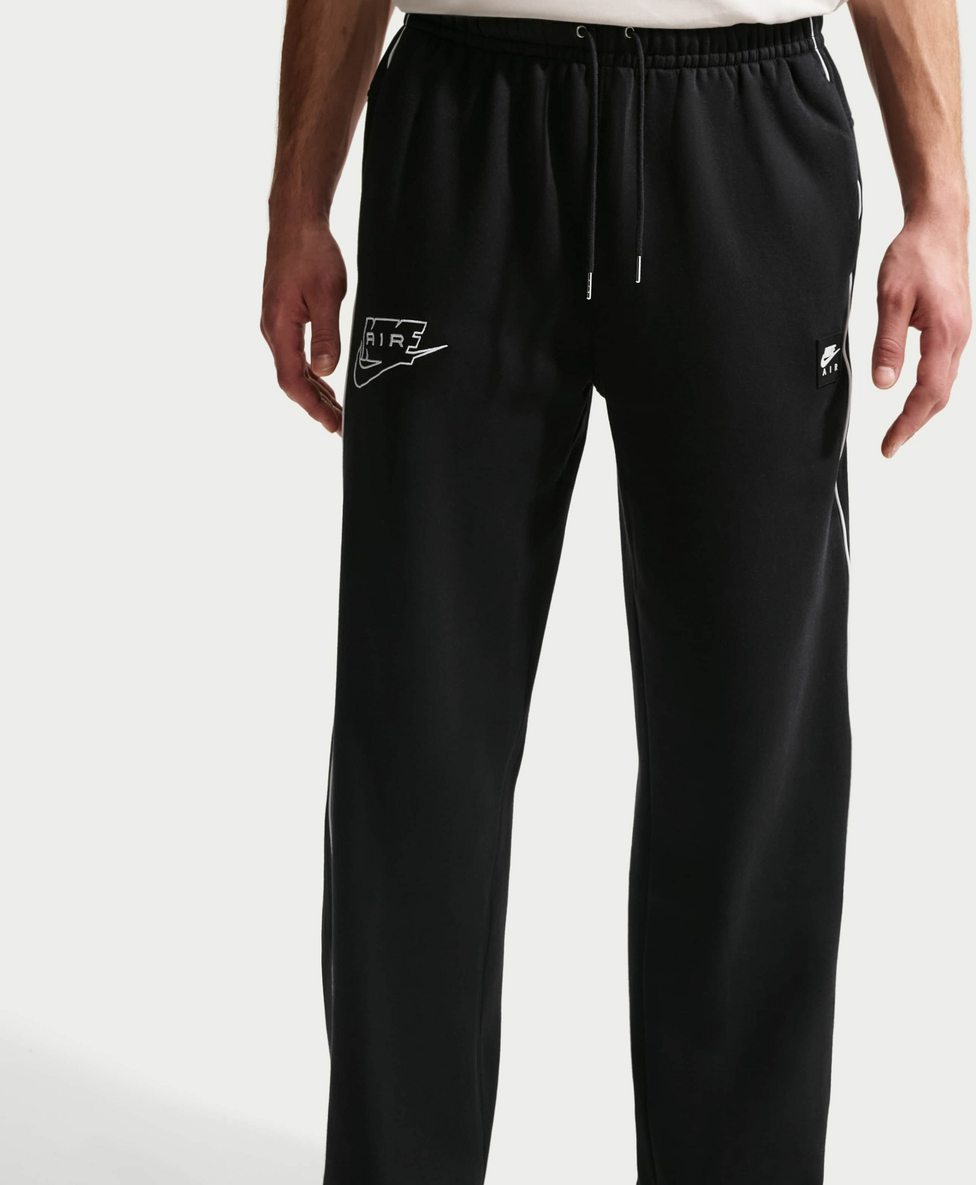 NIKE, Men's Open-hem Fleece Trousers Air