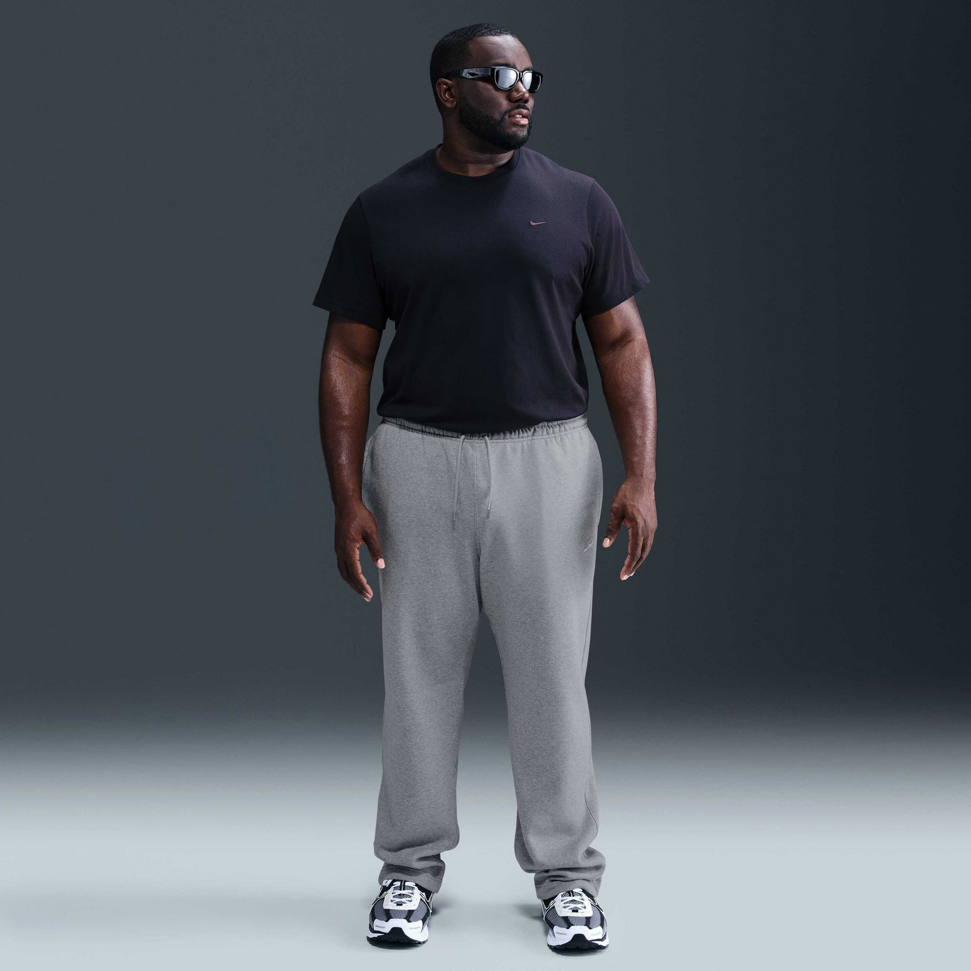 NIKE, Men's Open-hem Fleece Trousers Club