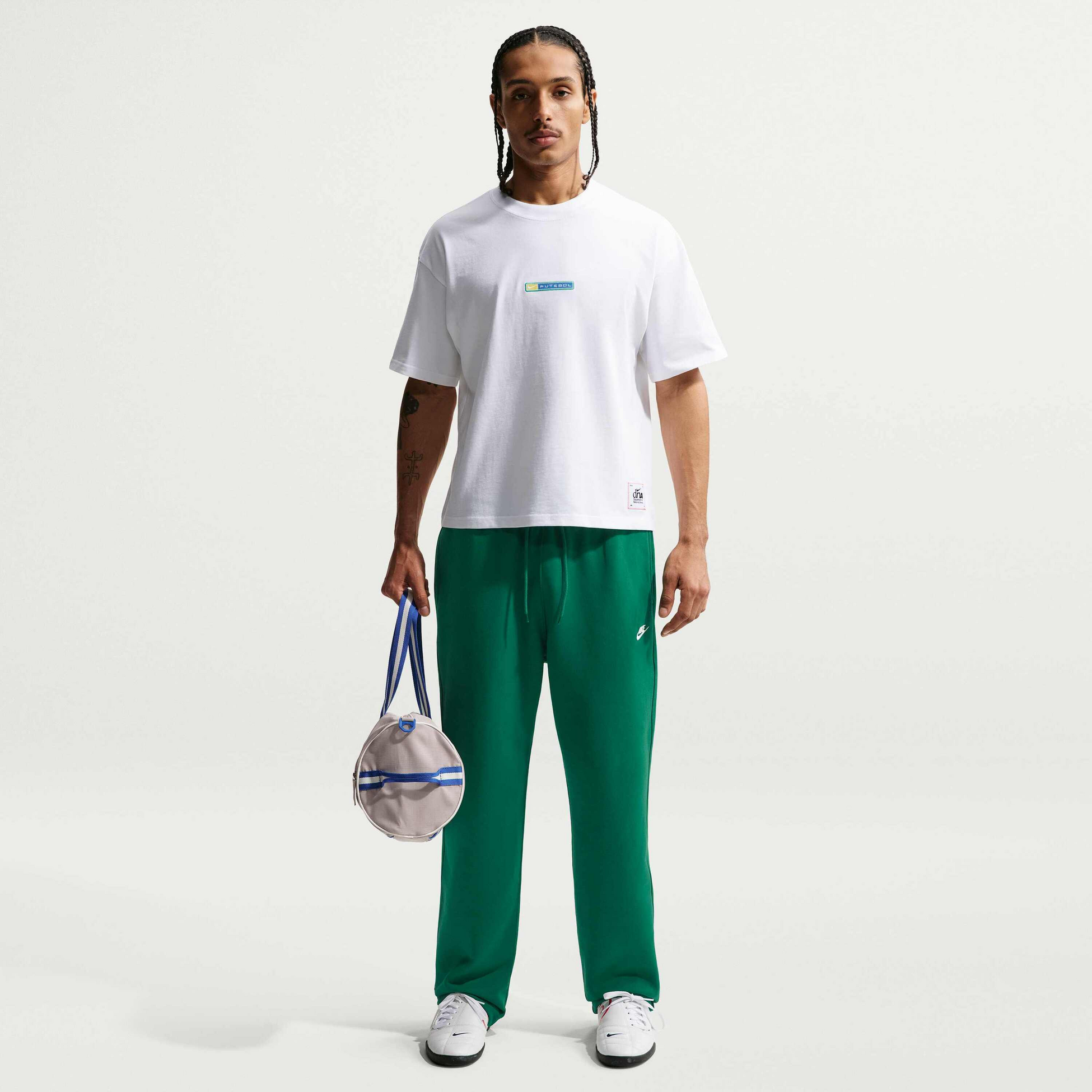 NIKE, Men's Open-hem Fleece Trousers Club