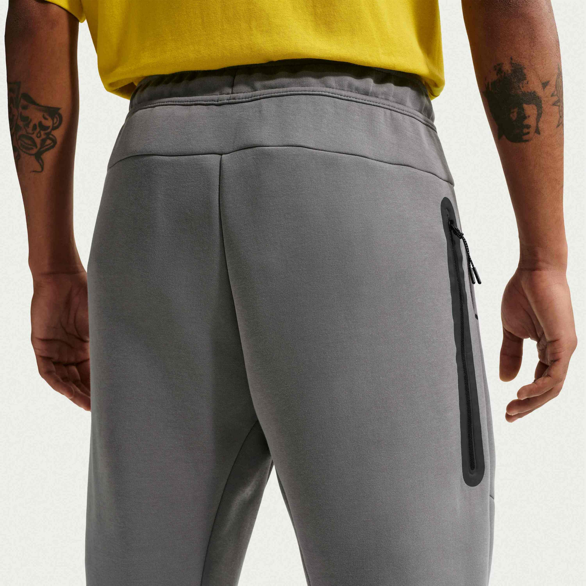 NIKE, Men's Open-hem Fleece Trousers Tech