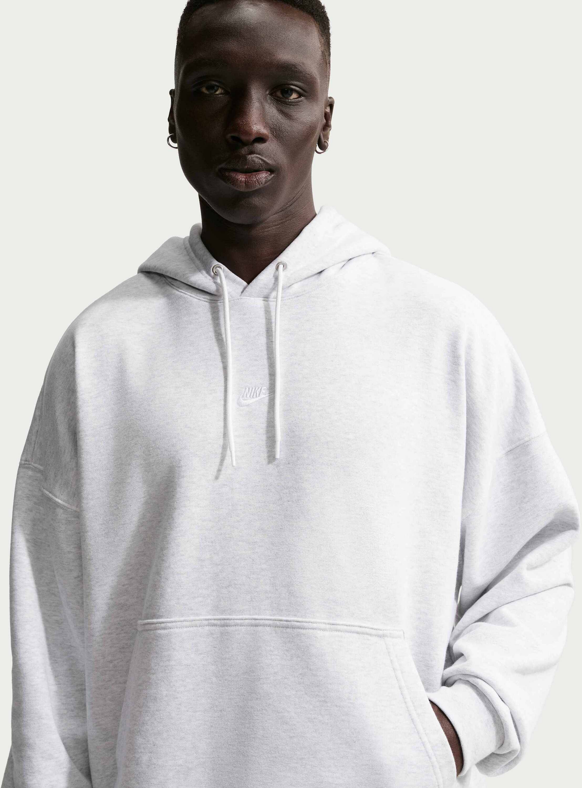 NIKE, Men's Oversized French Terry Pullover Hoodie Sportswear Club