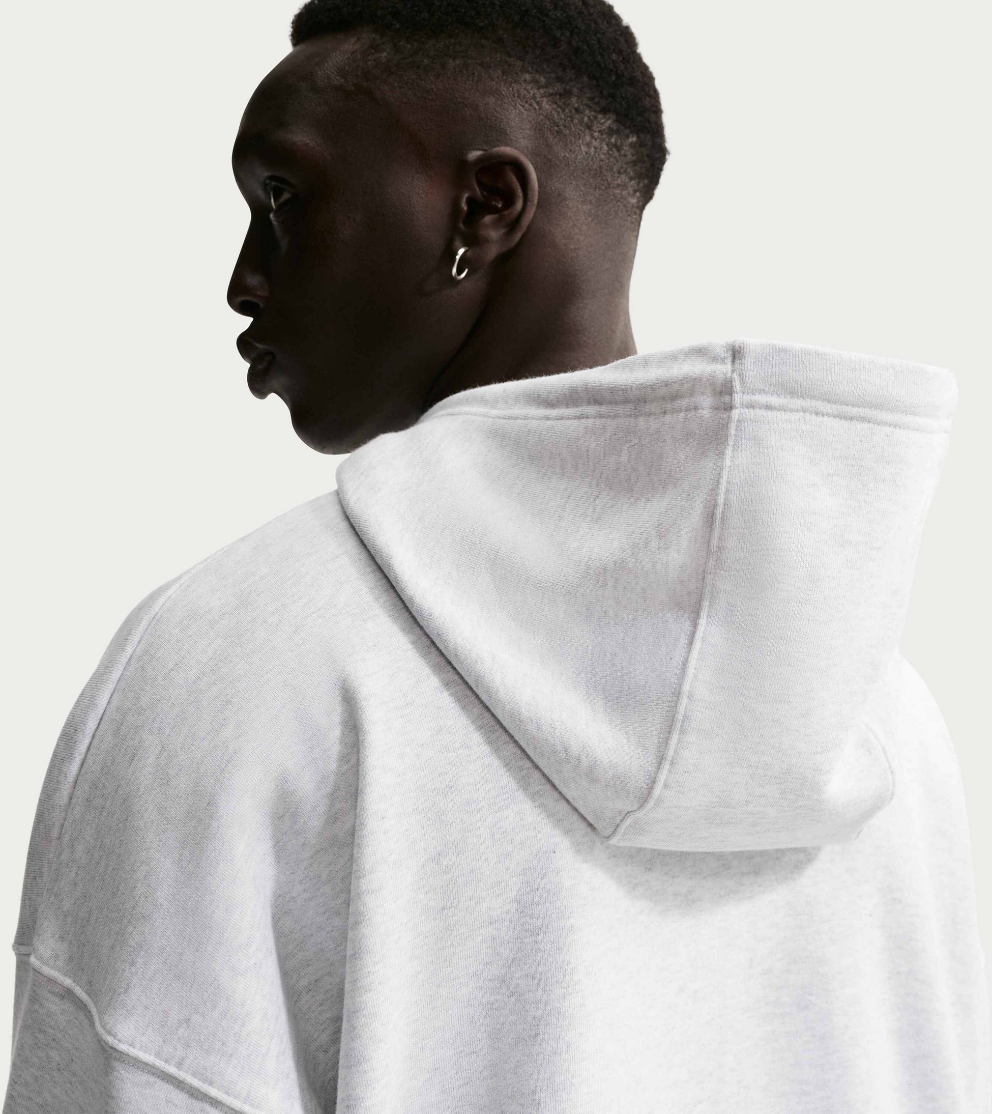 NIKE, Men's Oversized French Terry Pullover Hoodie Sportswear Club