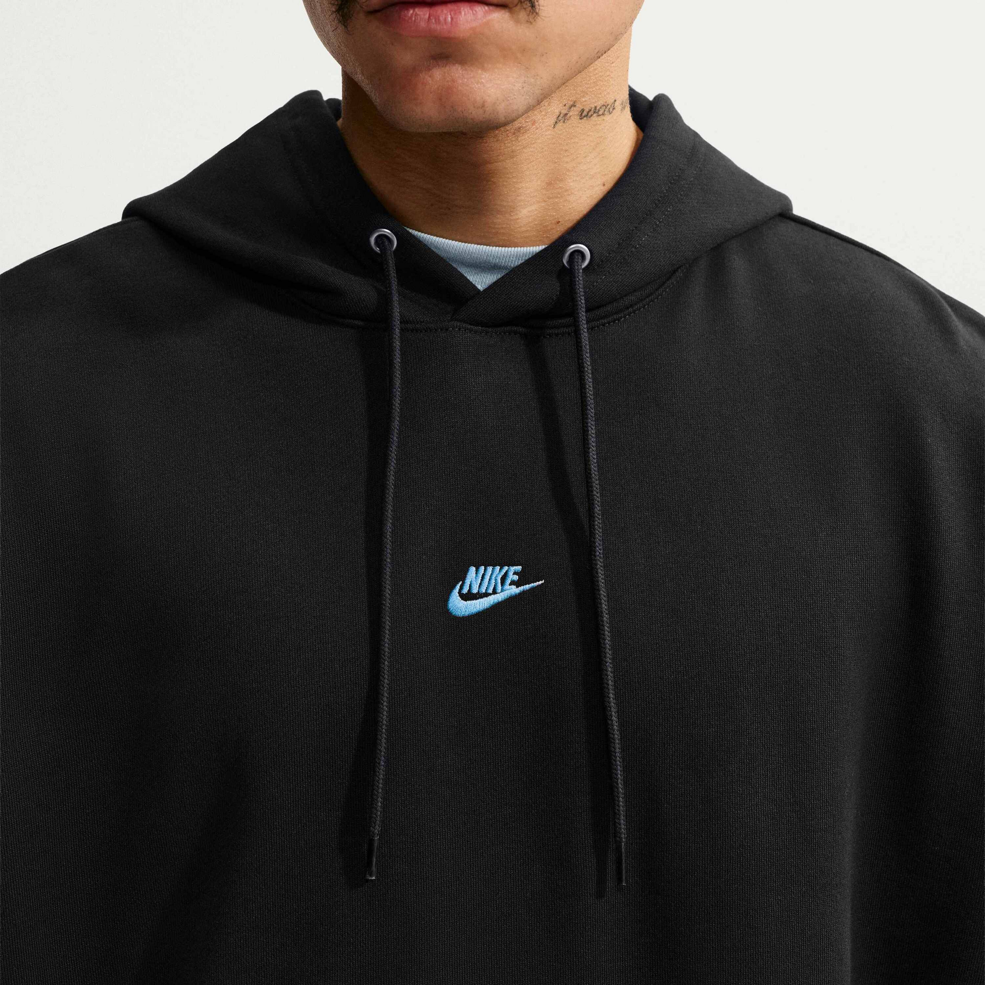 NIKE, Men's Oversized French Terry Pullover Hoodie Sportswear Club