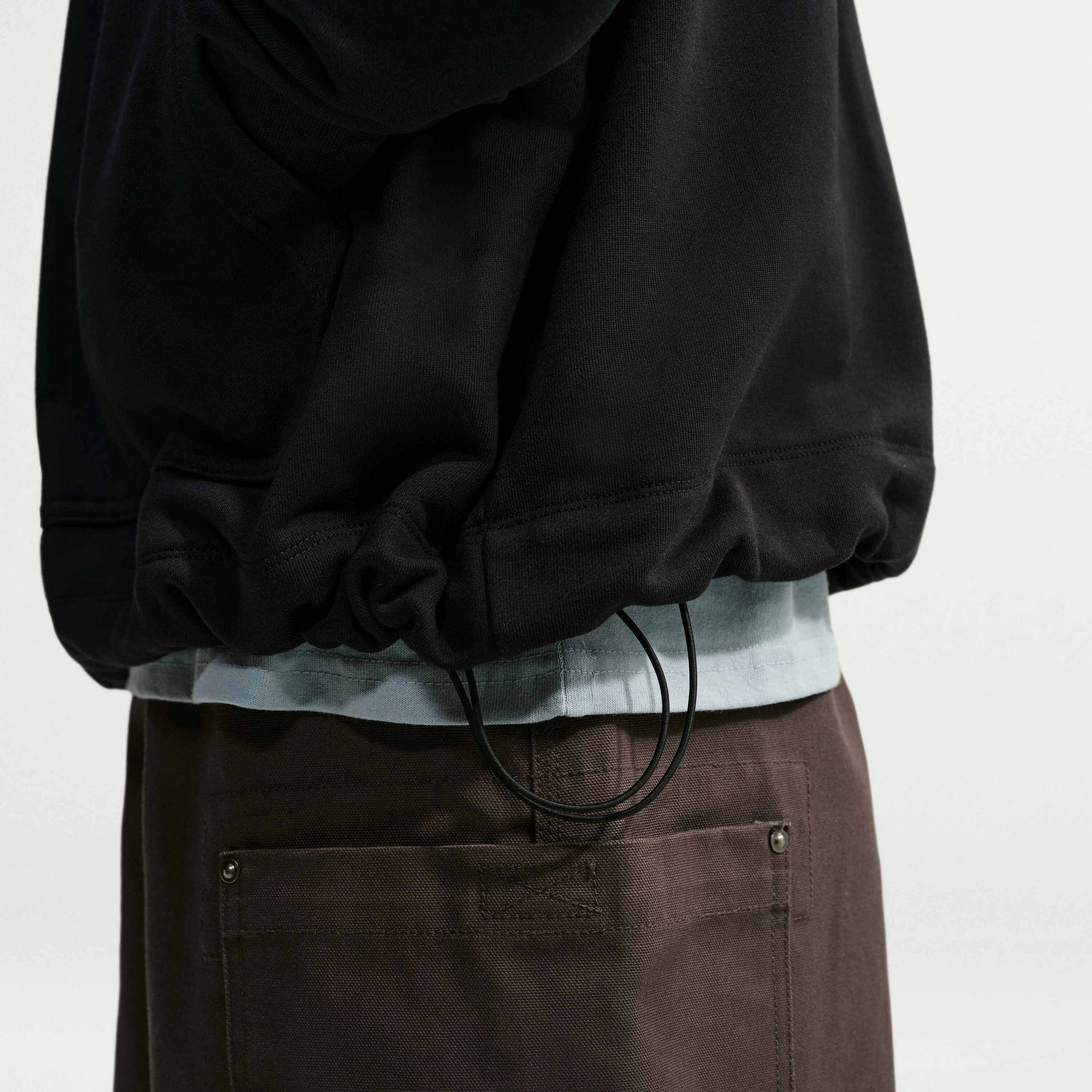 NIKE, Men's Oversized French Terry Pullover Hoodie Sportswear Club