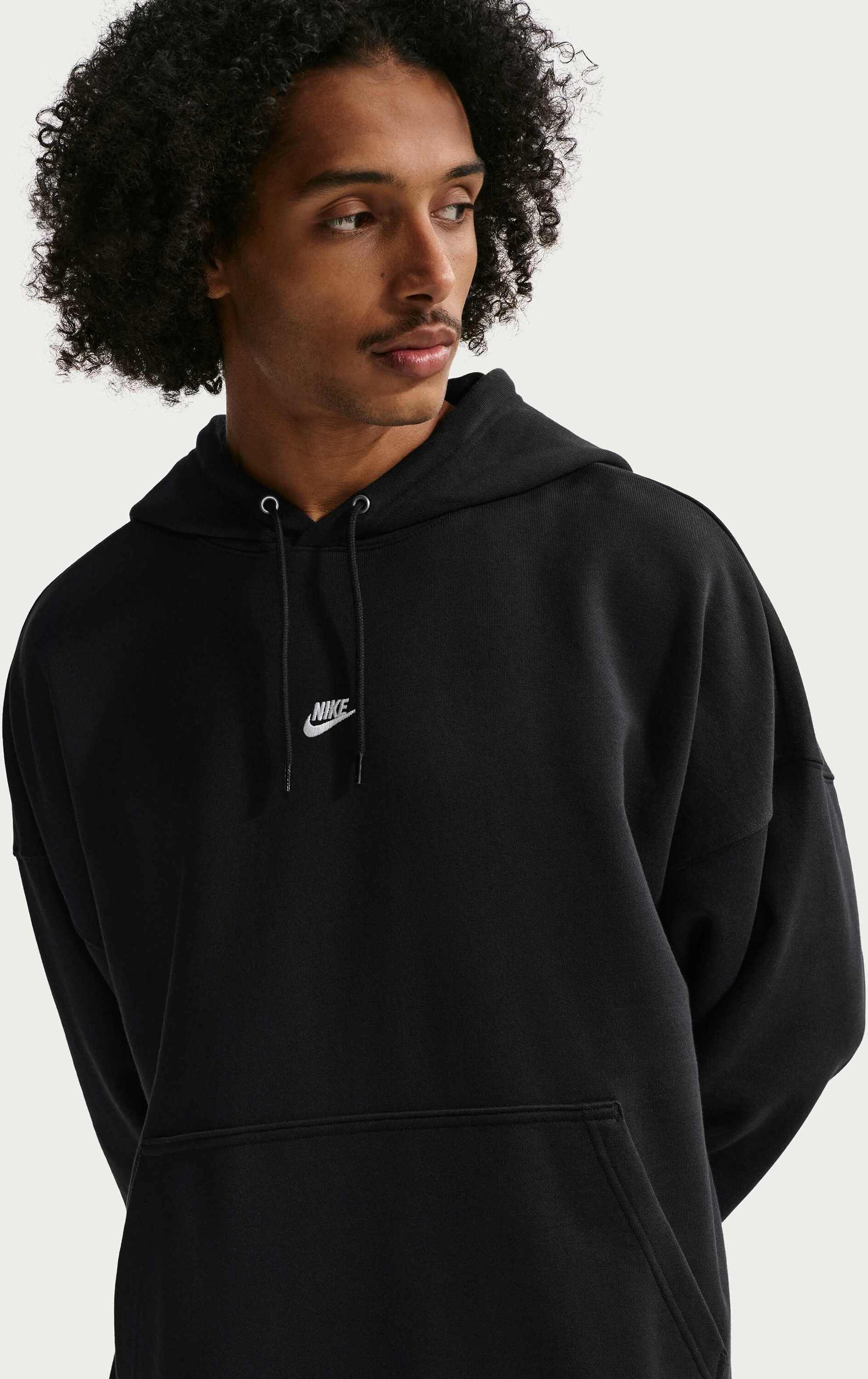 NIKE, Men's Oversized French Terry Pullover Hoodie Sportswear Club
