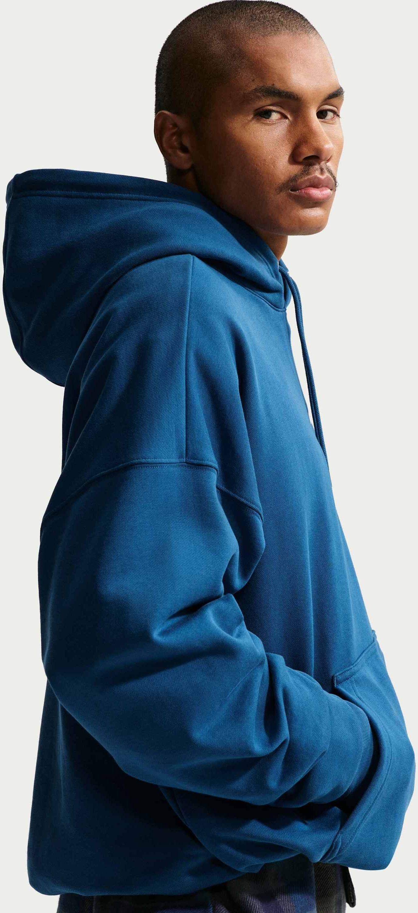 NIKE, Men's Oversized French Terry Pullover Hoodie Sportswear Club