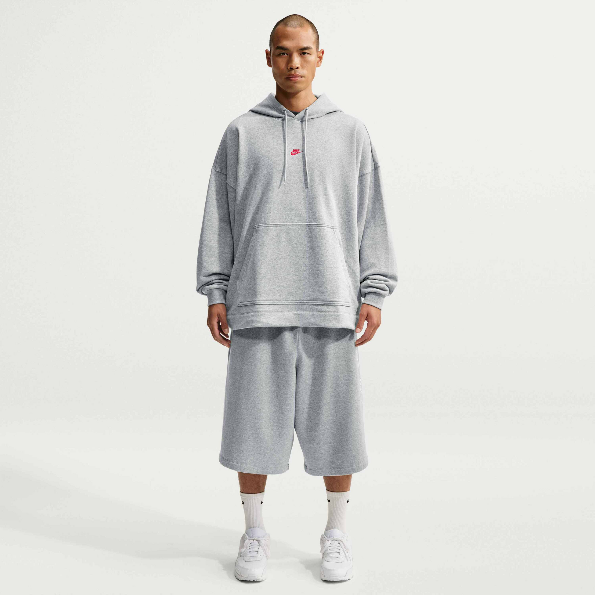 NIKE, Men's Oversized French Terry Pullover Hoodie Sportswear Club