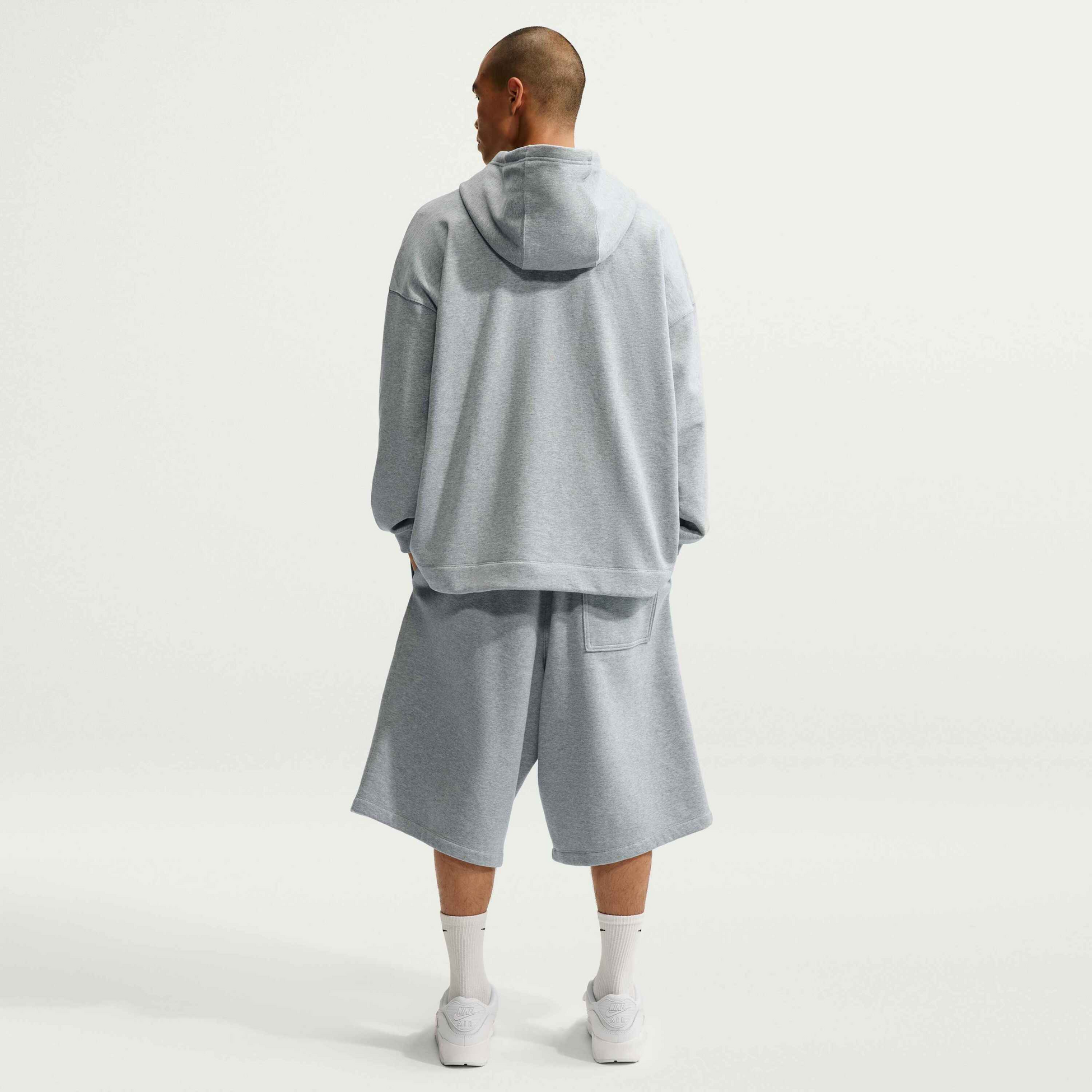 NIKE, Men's Oversized French Terry Pullover Hoodie Sportswear Club