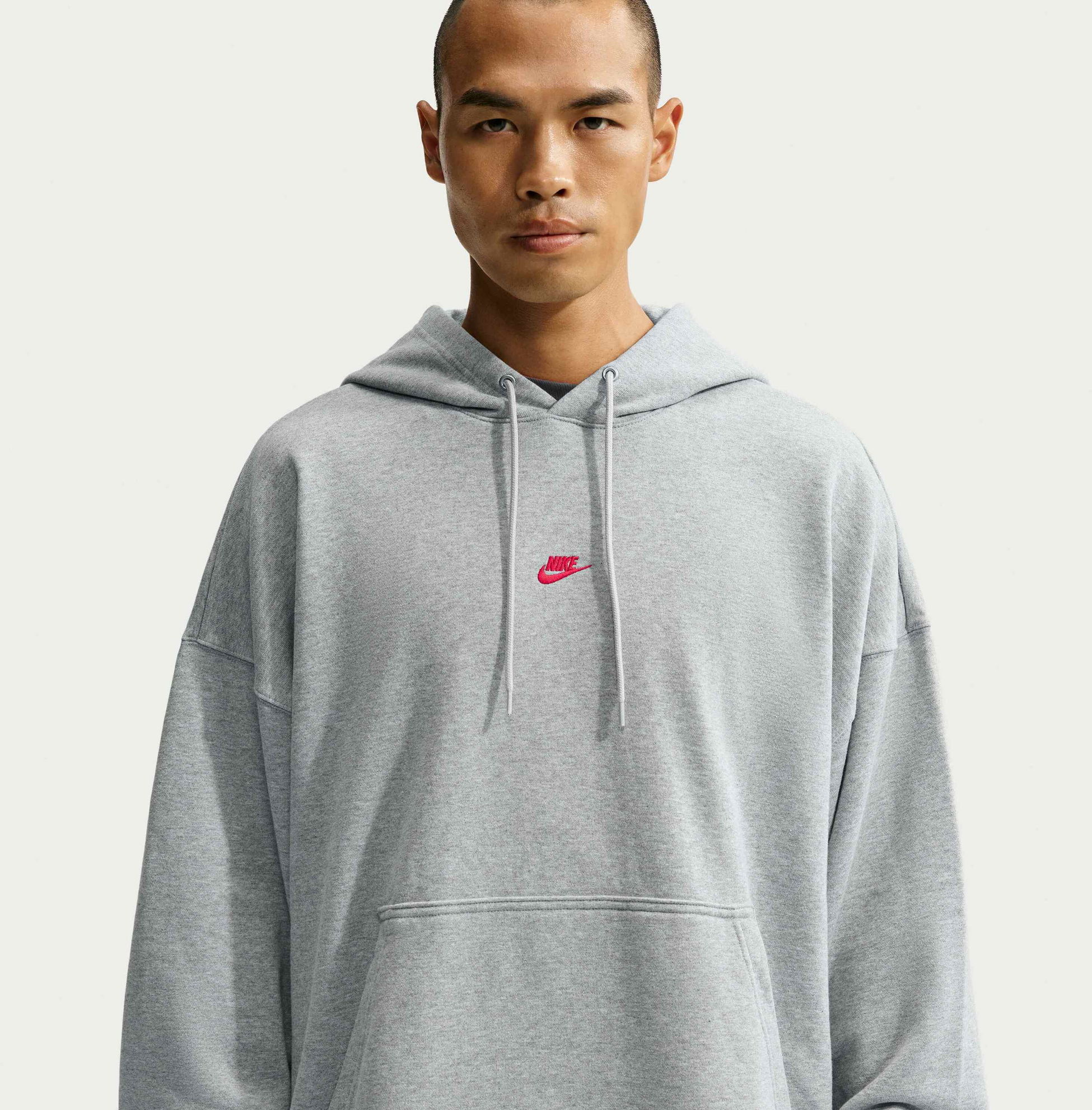NIKE, Men's Oversized French Terry Pullover Hoodie Sportswear Club