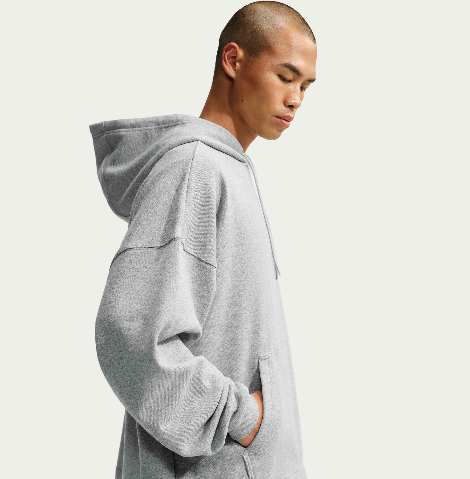 NIKE, Men's Oversized French Terry Pullover Hoodie Sportswear Club
