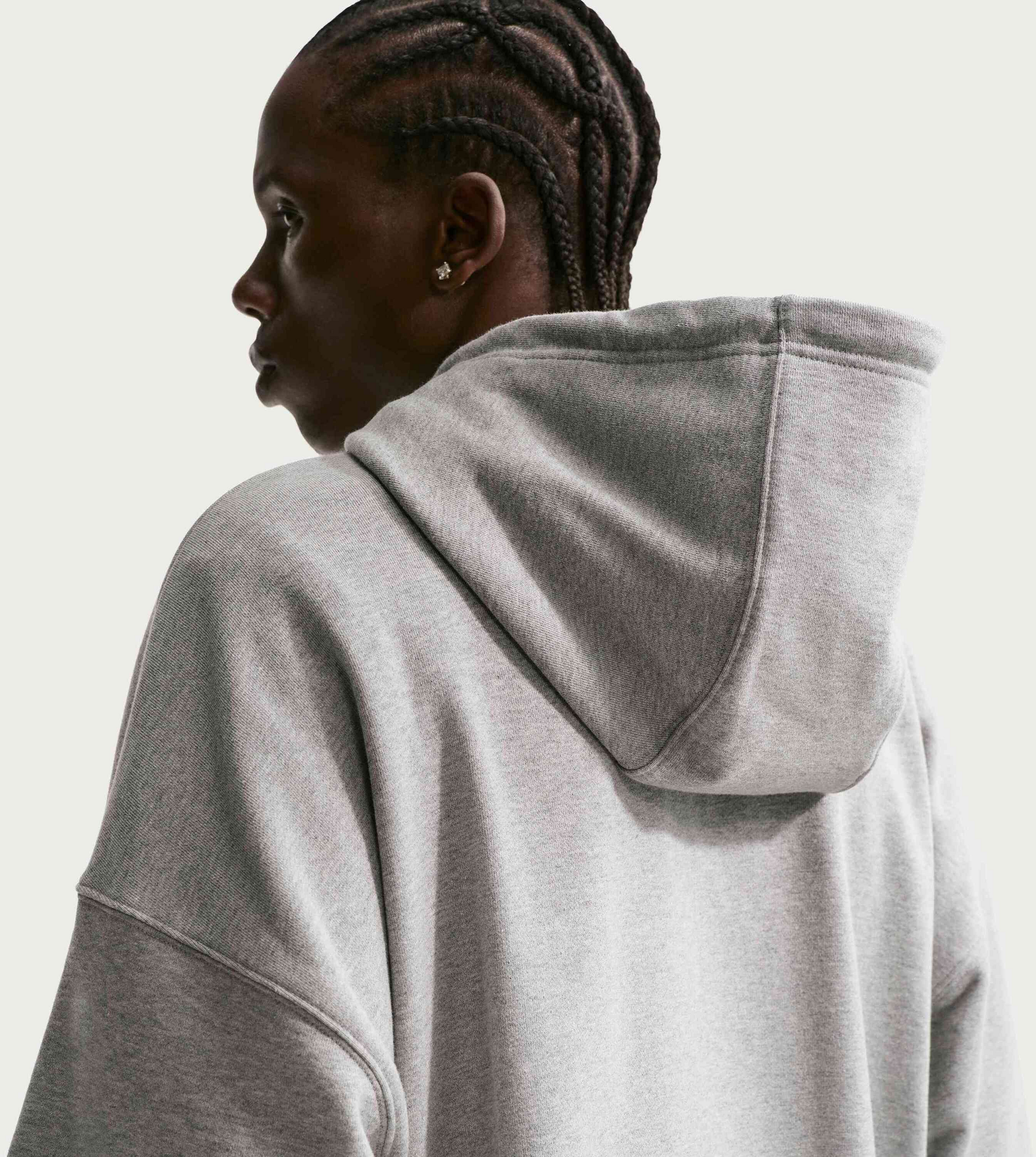 NIKE, Men's Oversized French Terry Pullover Hoodie Sportswear Club