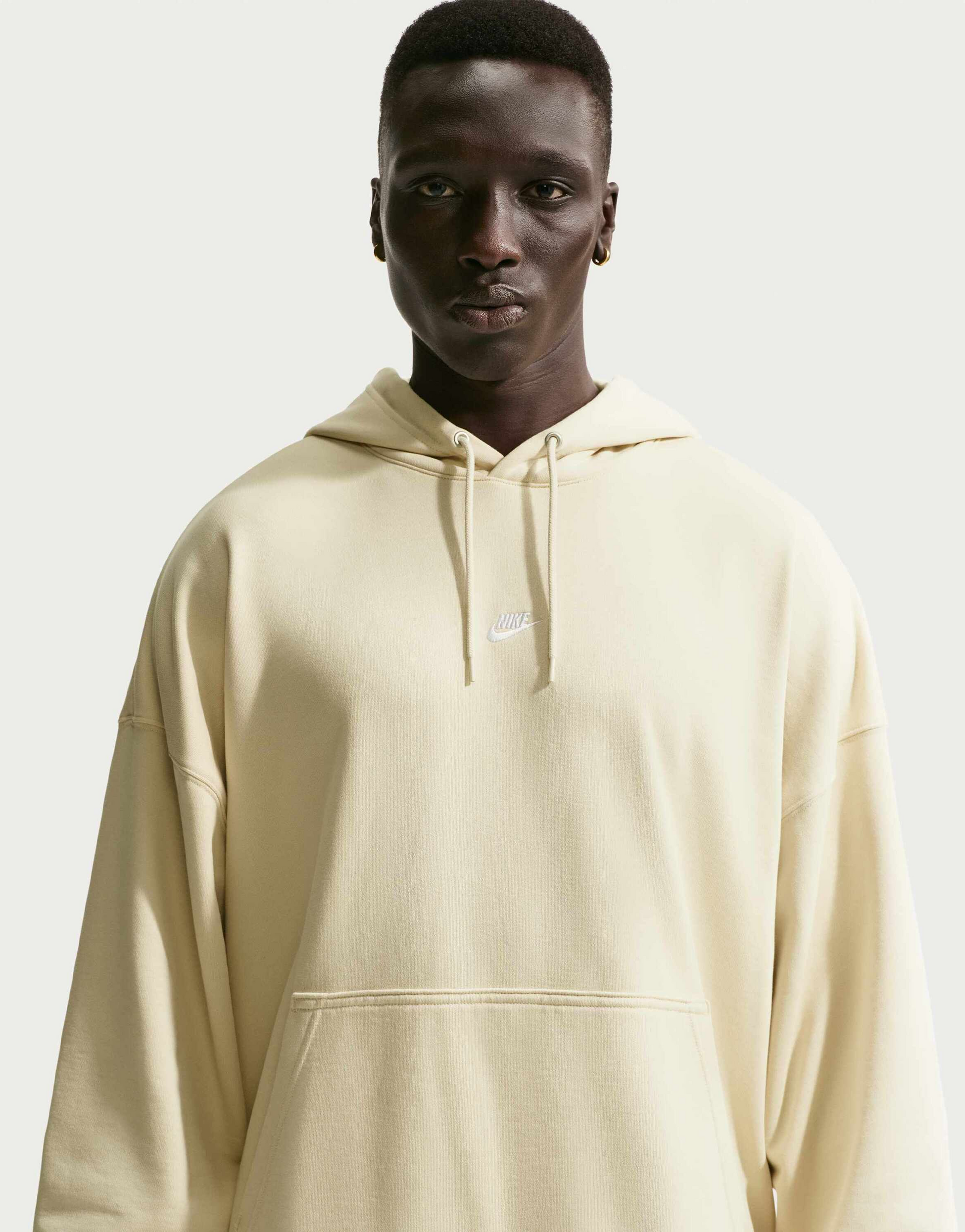 NIKE, Men's Oversized French Terry Pullover Hoodie Sportswear Club