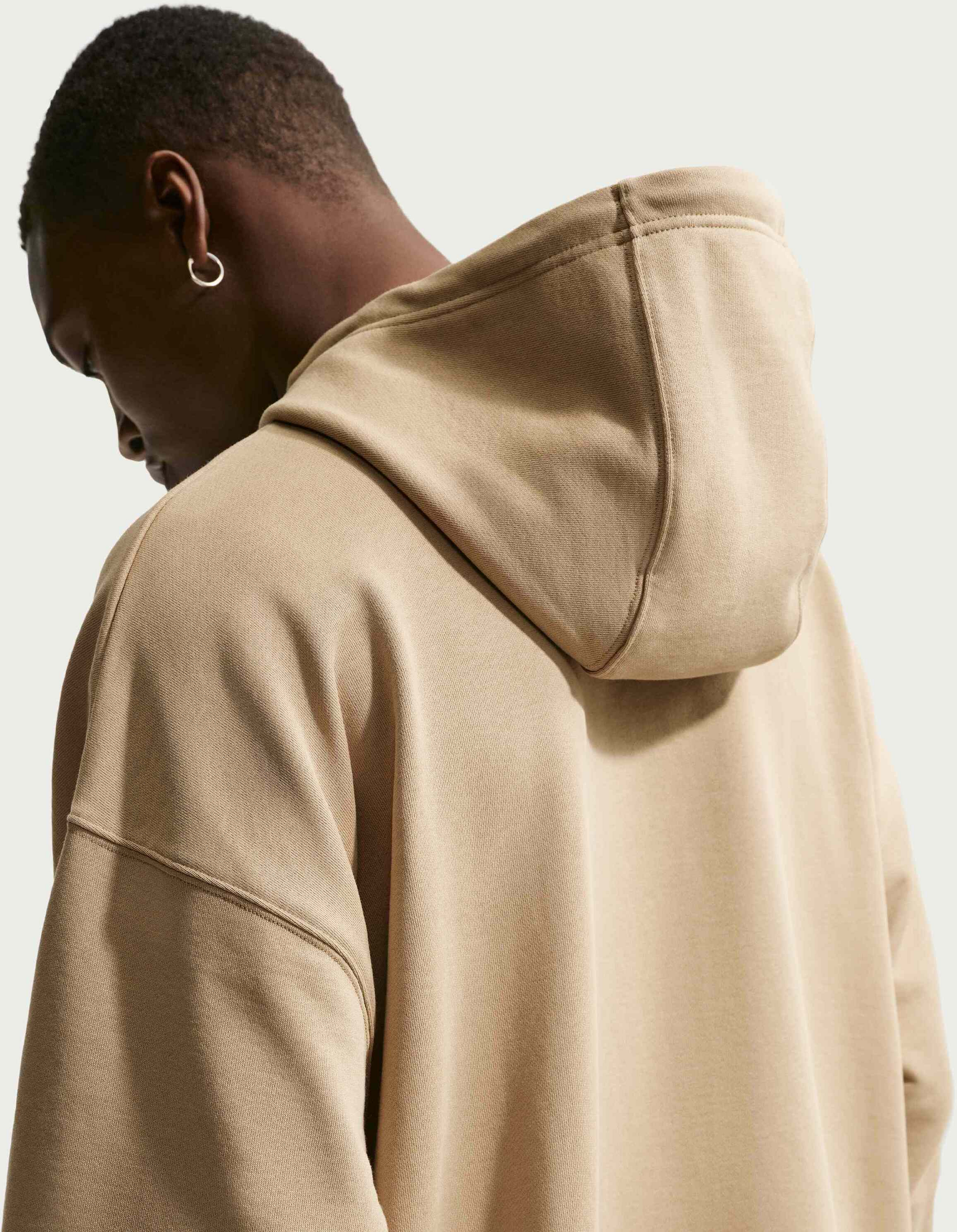 NIKE, Men's Oversized French Terry Pullover Hoodie Sportswear Club