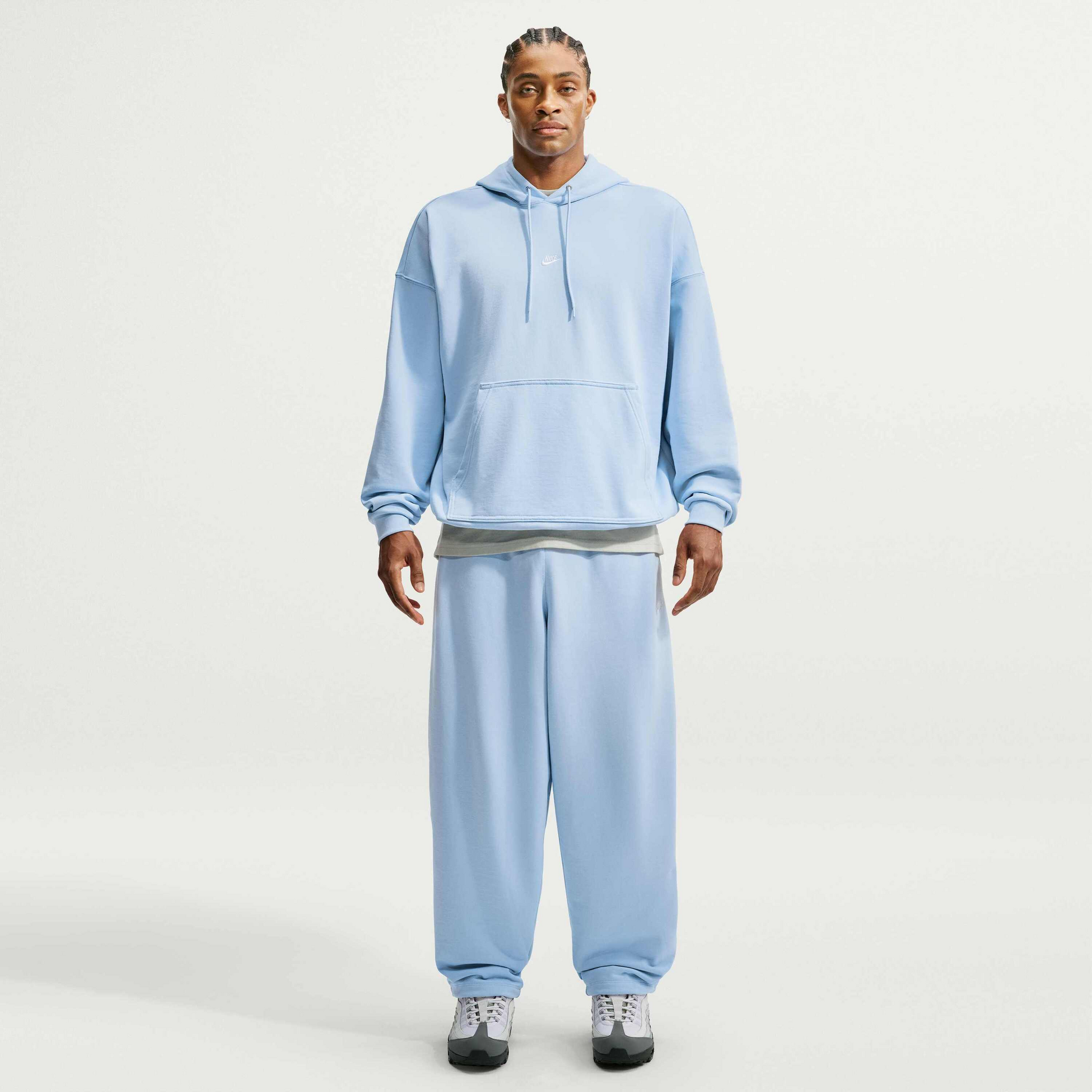 NIKE, Men's Oversized French Terry Trousers Sportswear Club