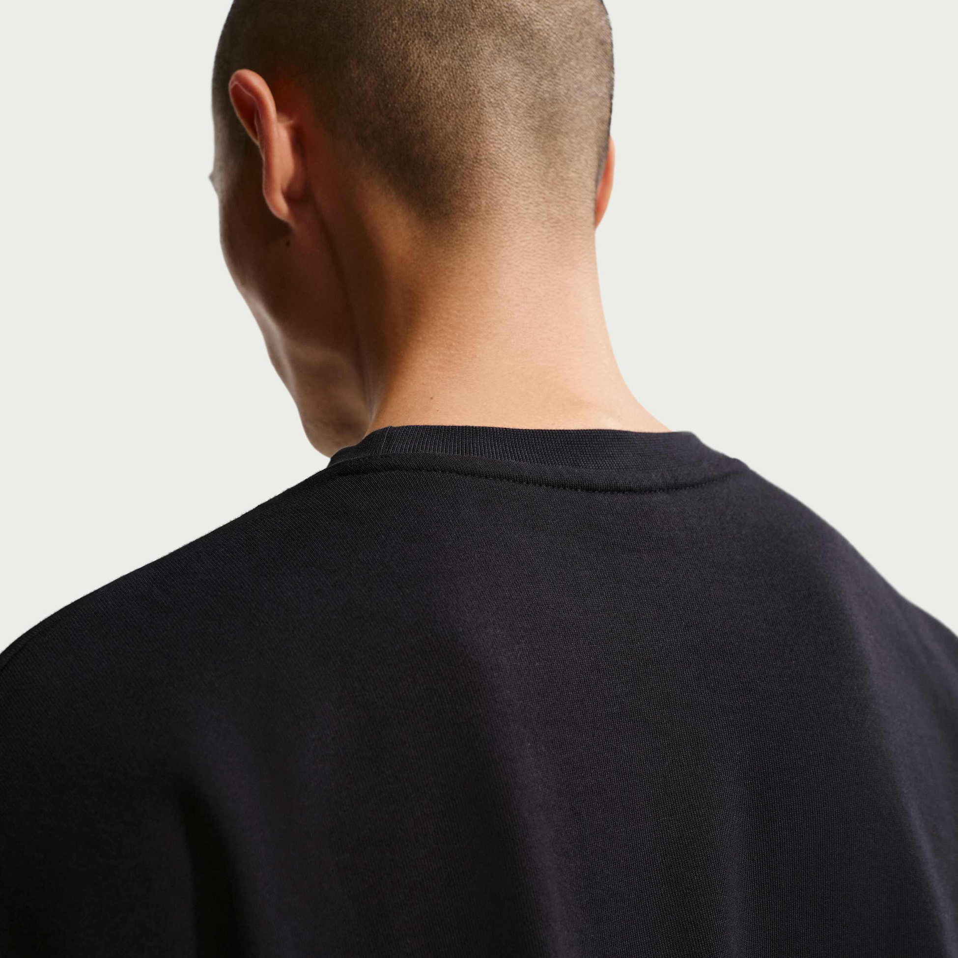 NIKE, Men's Oversized French-terry Crew-neck Sweatshirt Sportswear Club