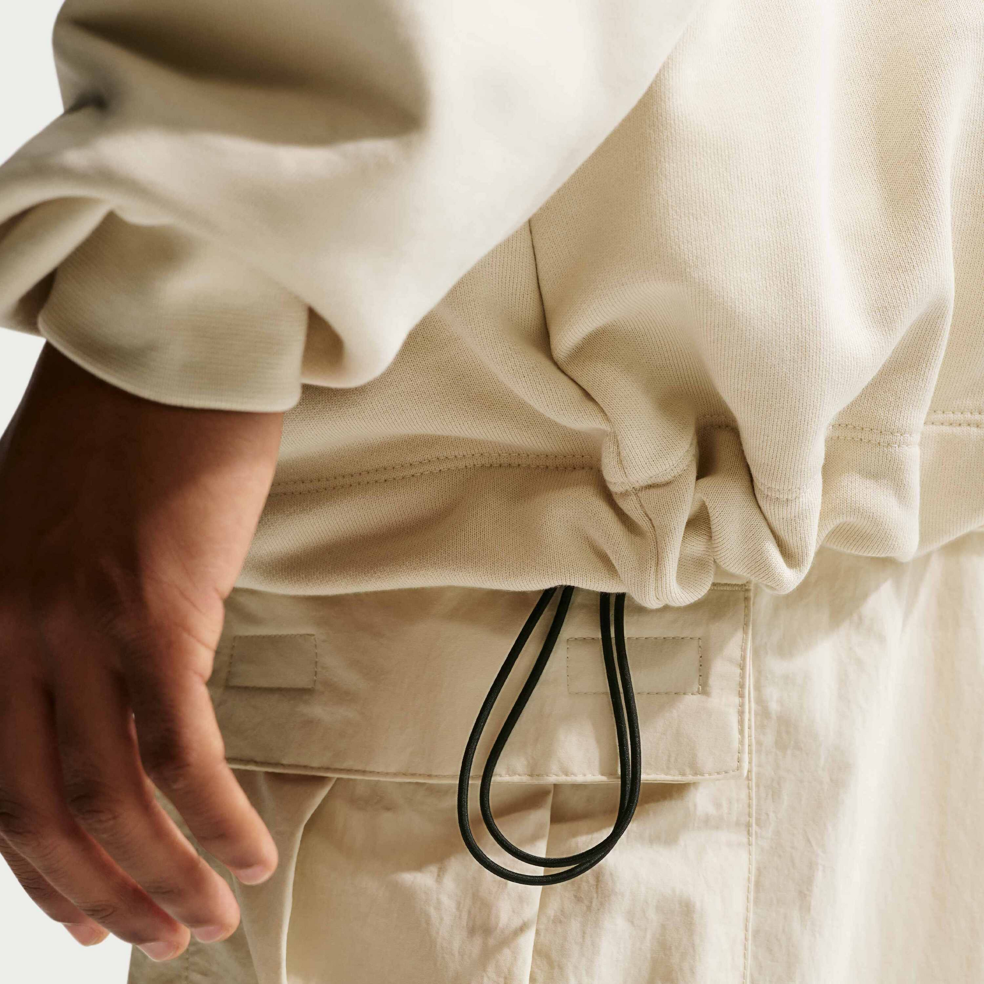 NIKE, Men's Oversized French-terry Crew-neck Sweatshirt Sportswear Club