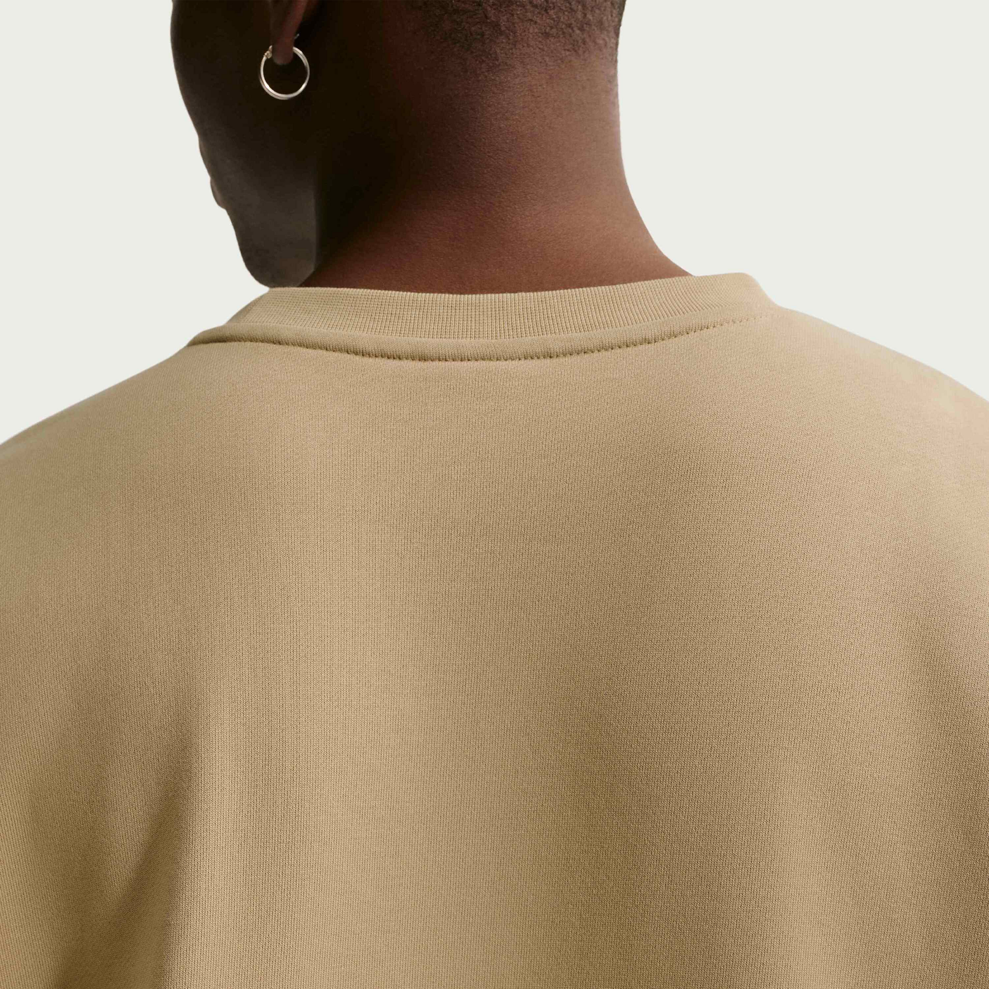 NIKE, Men's Oversized French-terry Crew-neck Sweatshirt Sportswear Club