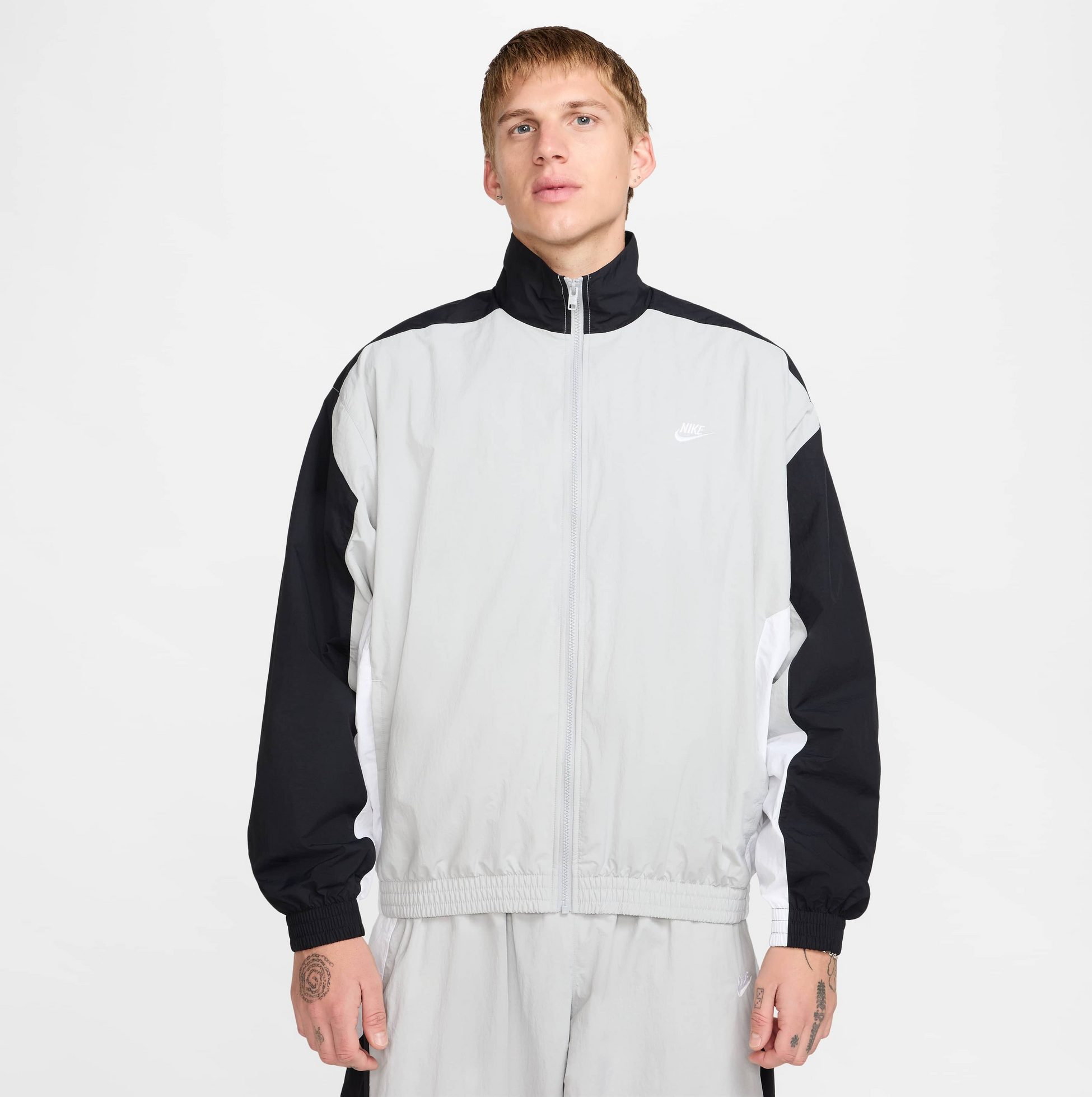NIKE, Men's Oversized Woven Tracksuit Jacket Club