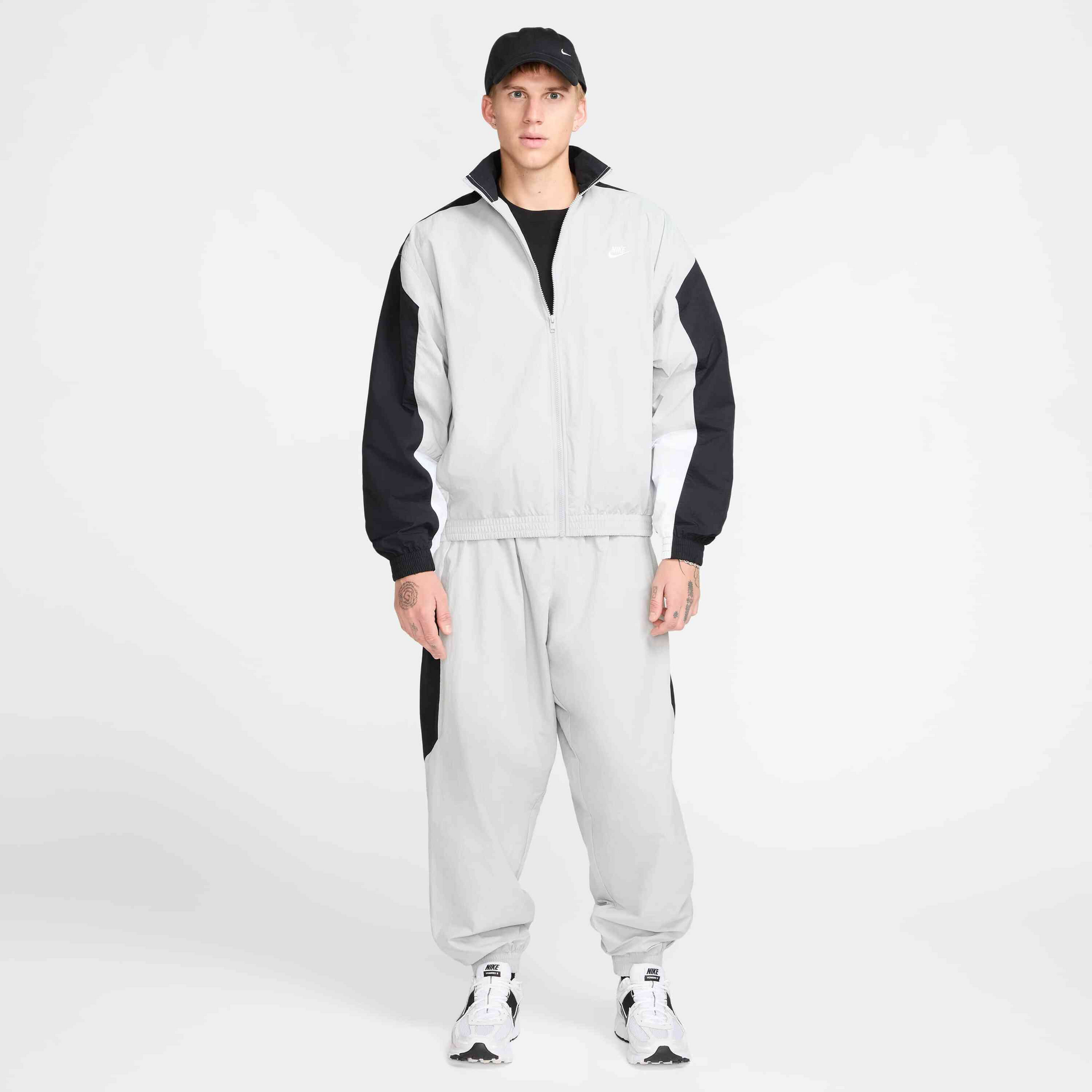 NIKE, Men's Oversized Woven Tracksuit Jacket Club