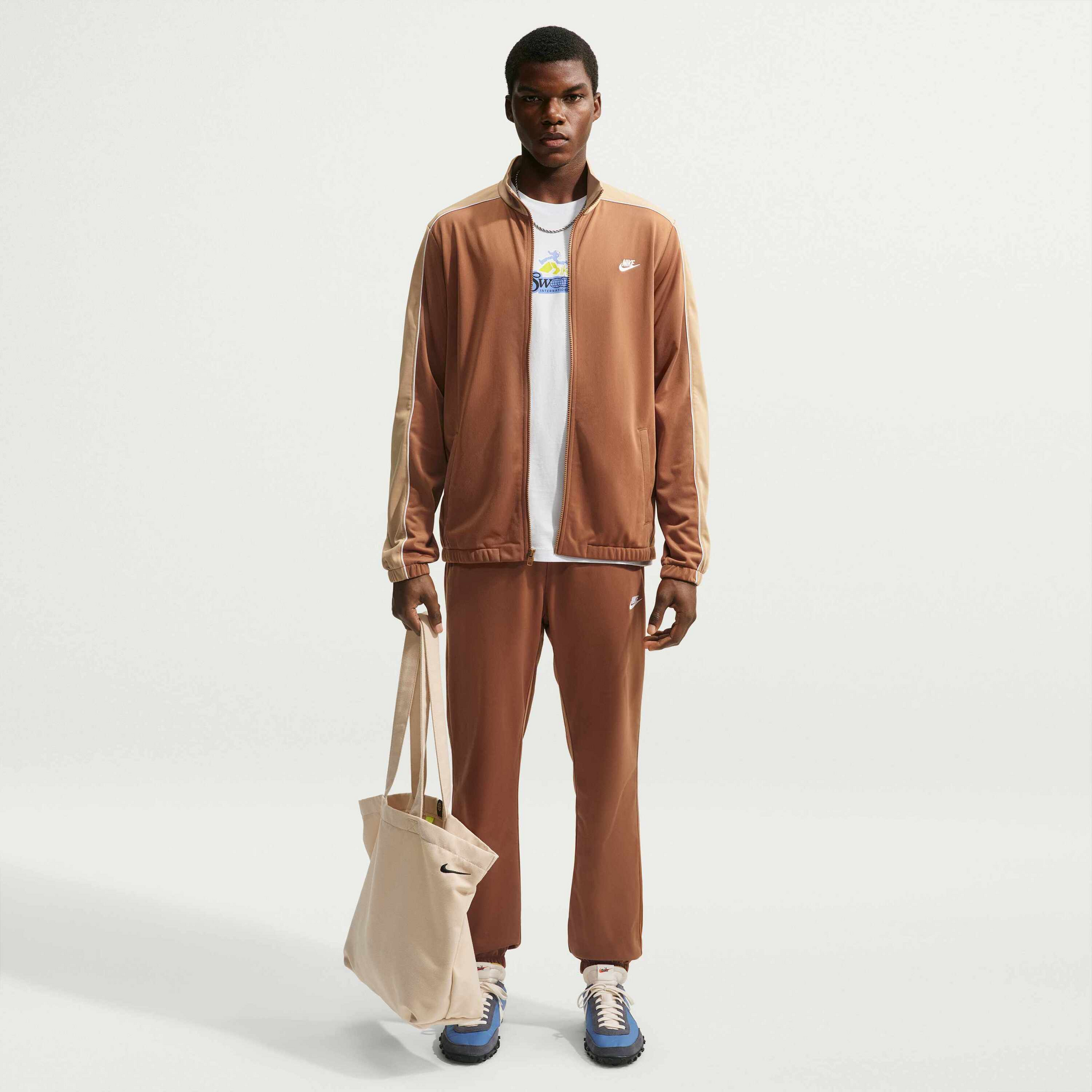 NIKE, Men's Poly-knit Tracksuit Sportswear Club