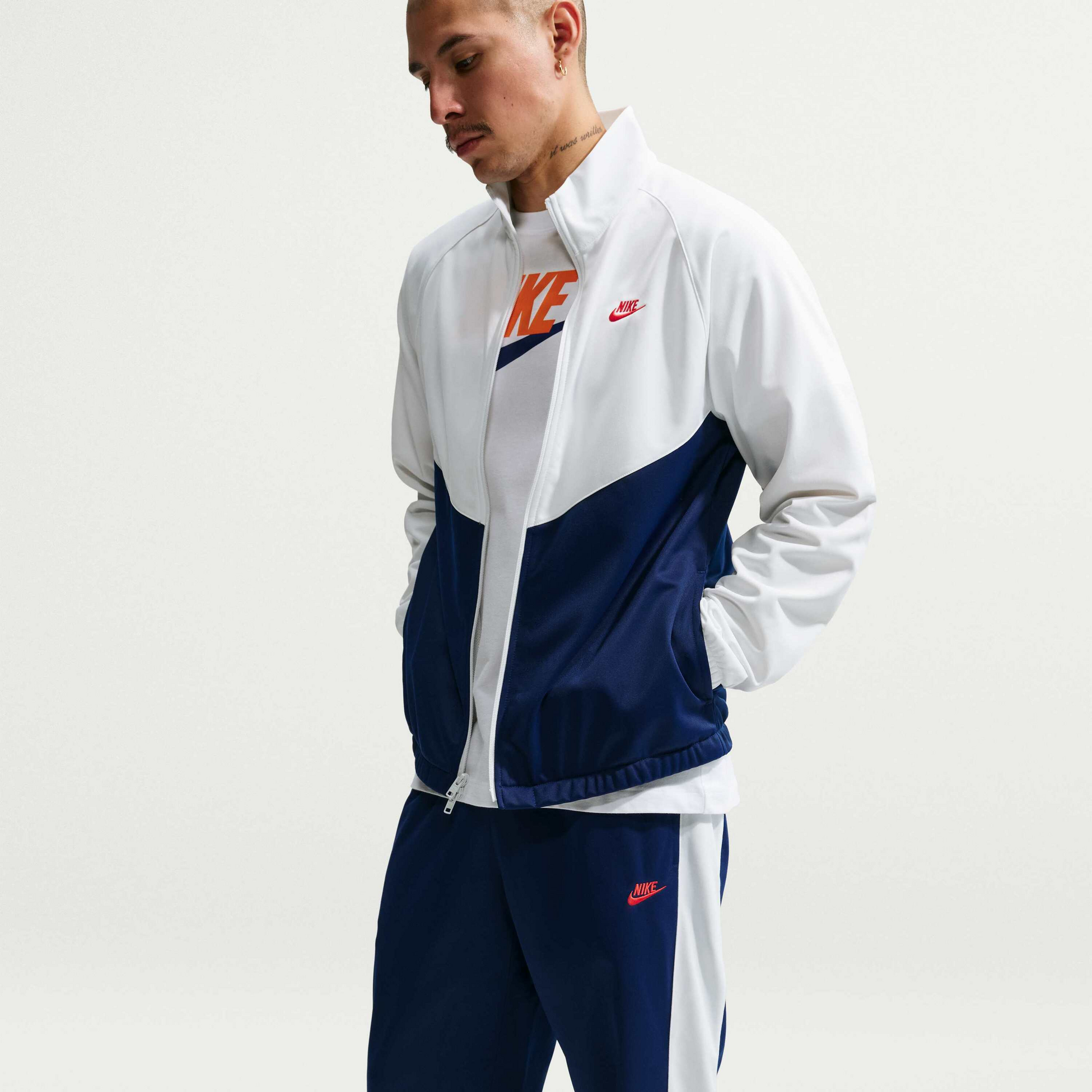 NIKE, Men's Poly-knit Tracksuit Windrunner