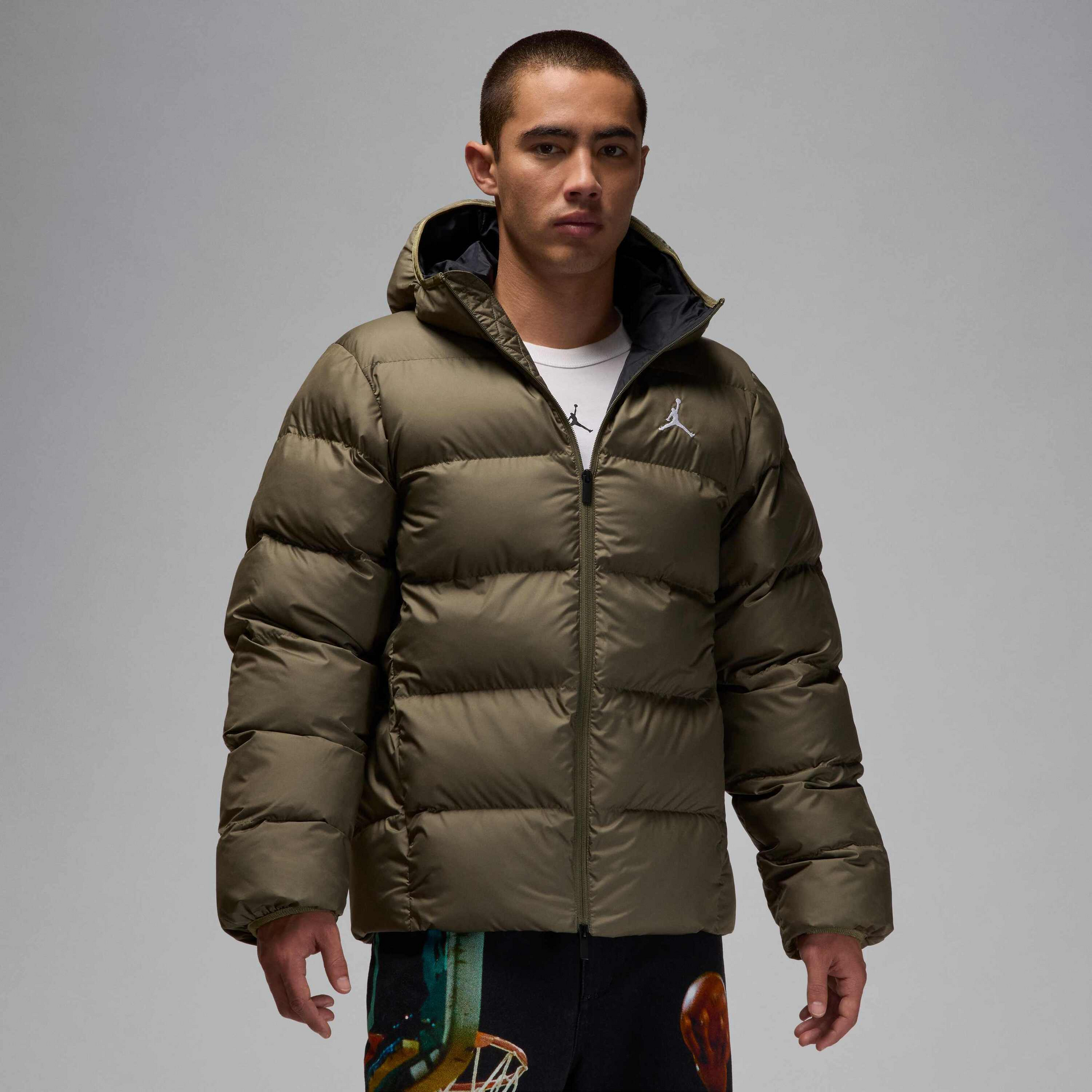 JORDAN, Men's Puffer Jacket Jordan Brooklyn