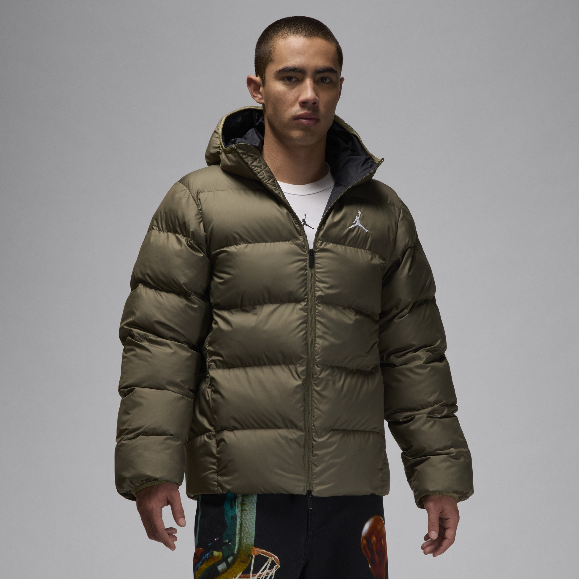 JORDAN, Men's Puffer Jacket Jordan Brooklyn