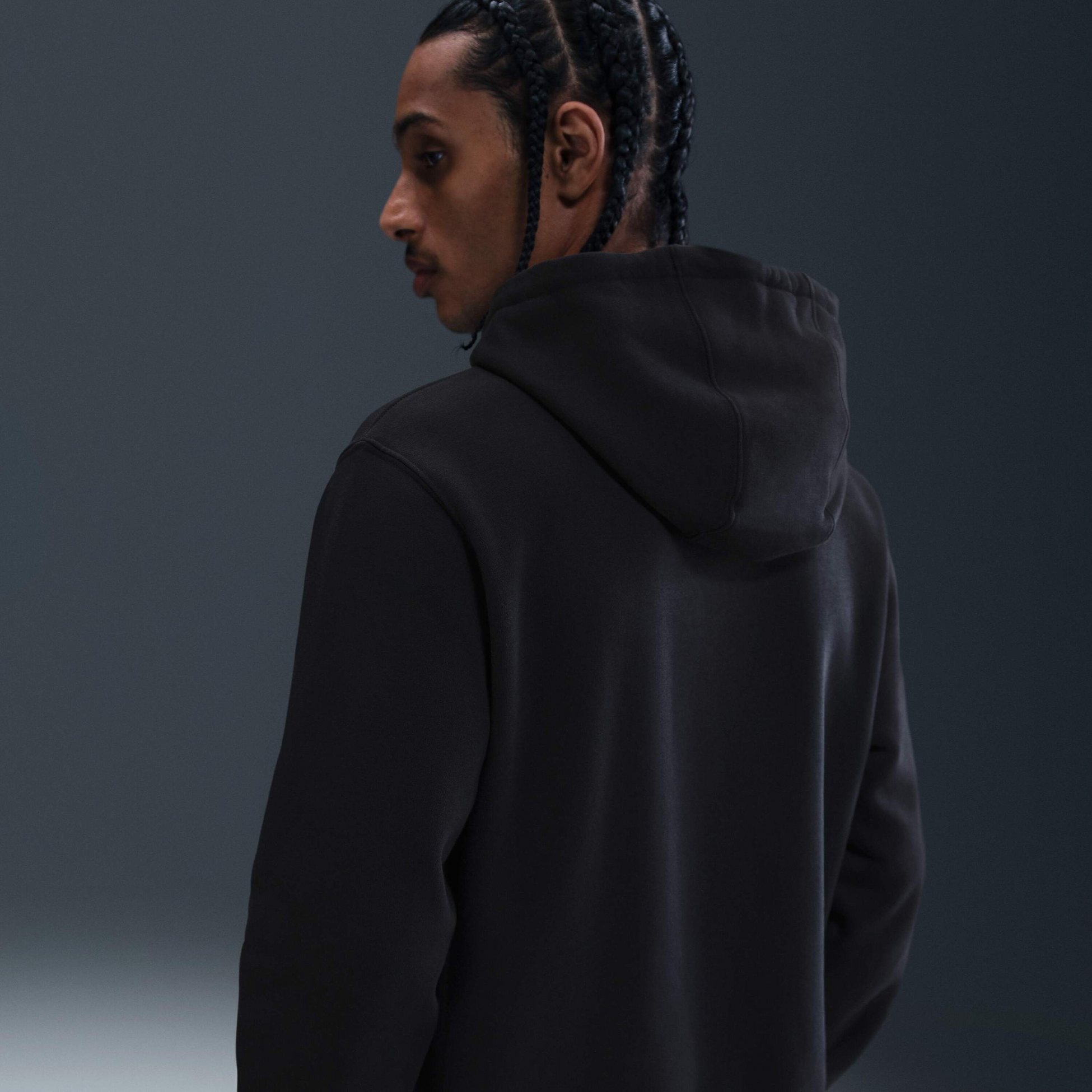 NIKE, Men's Pullover Fleece Hoodie Club