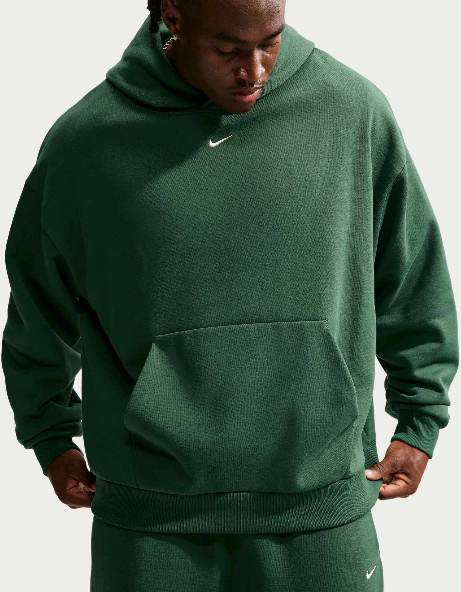 NIKE, Men's Pullover Fleece Hoodie Club
