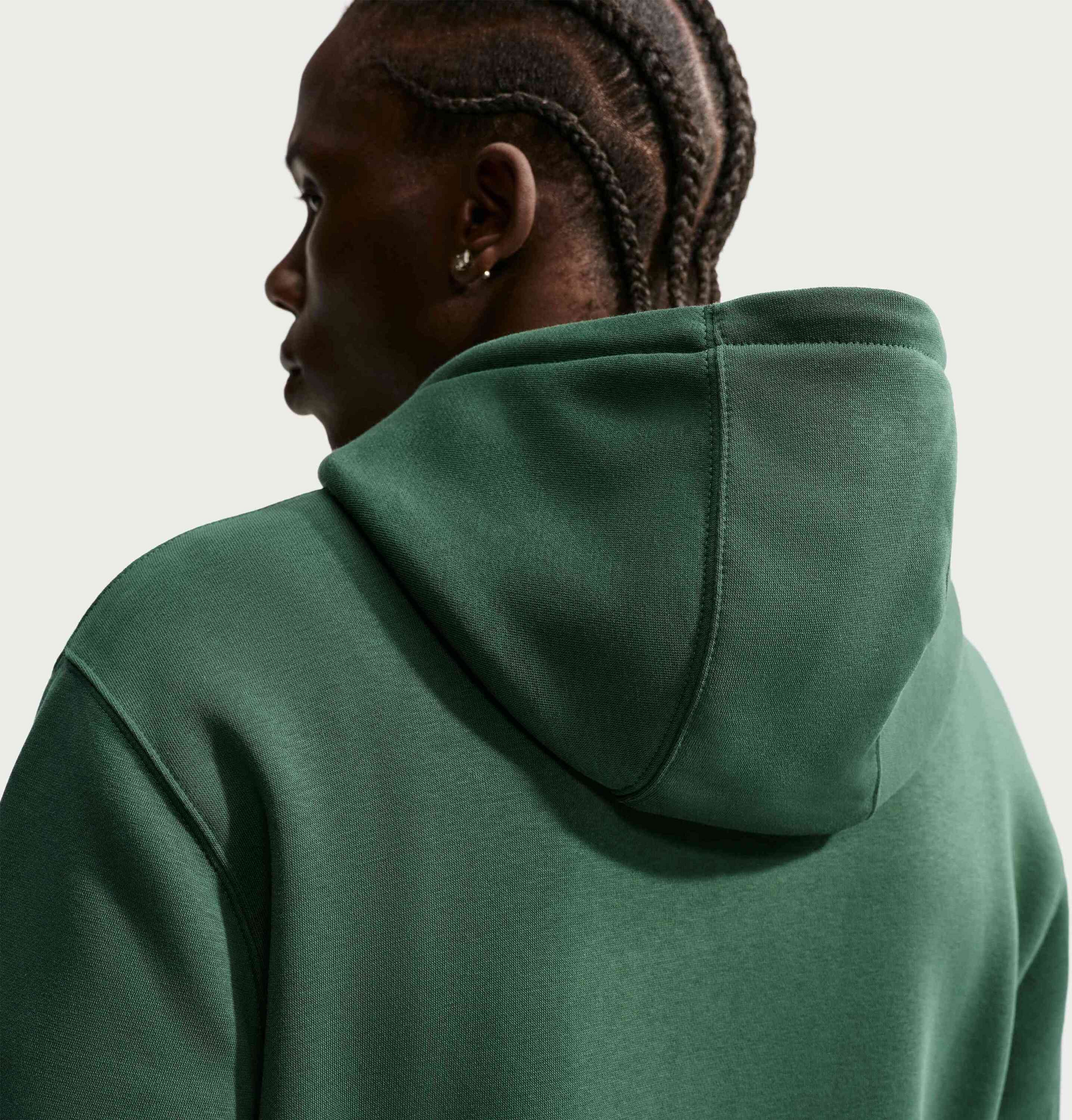 NIKE, Men's Pullover Fleece Hoodie Club