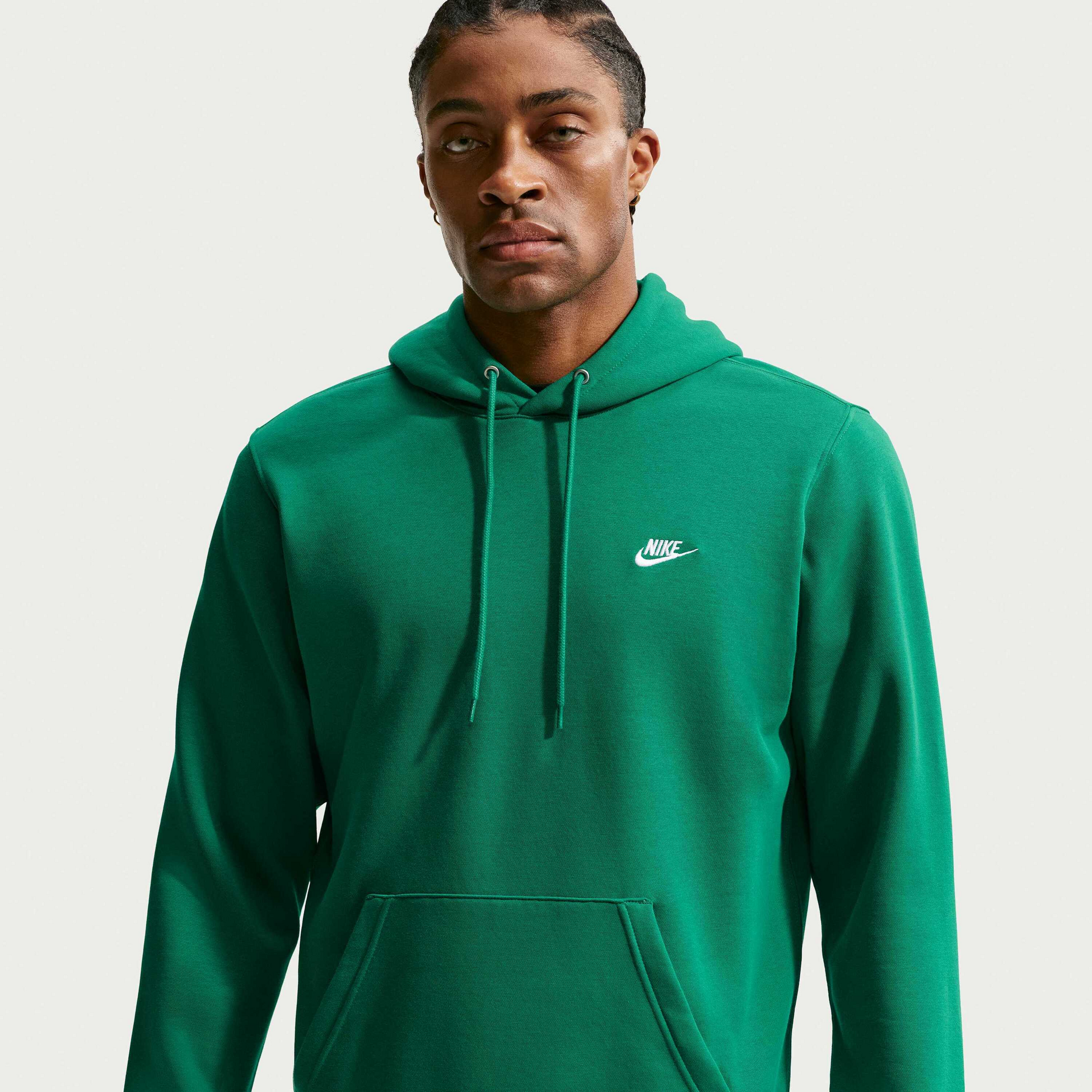 NIKE, Men's Pullover Fleece Hoodie Club