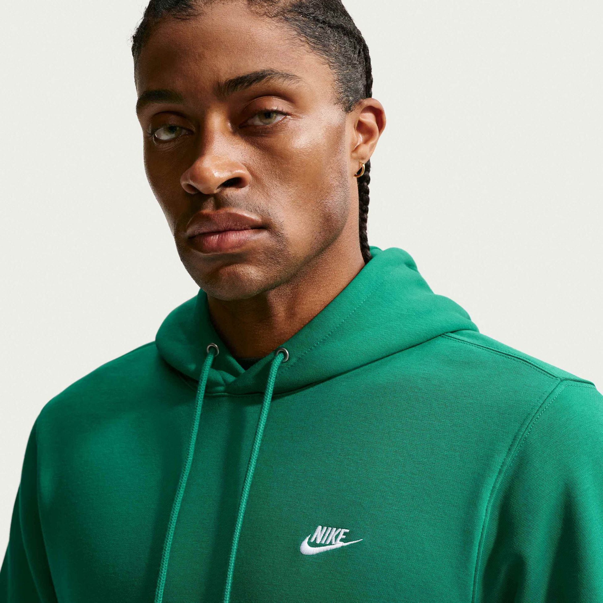 NIKE, Men's Pullover Fleece Hoodie Club