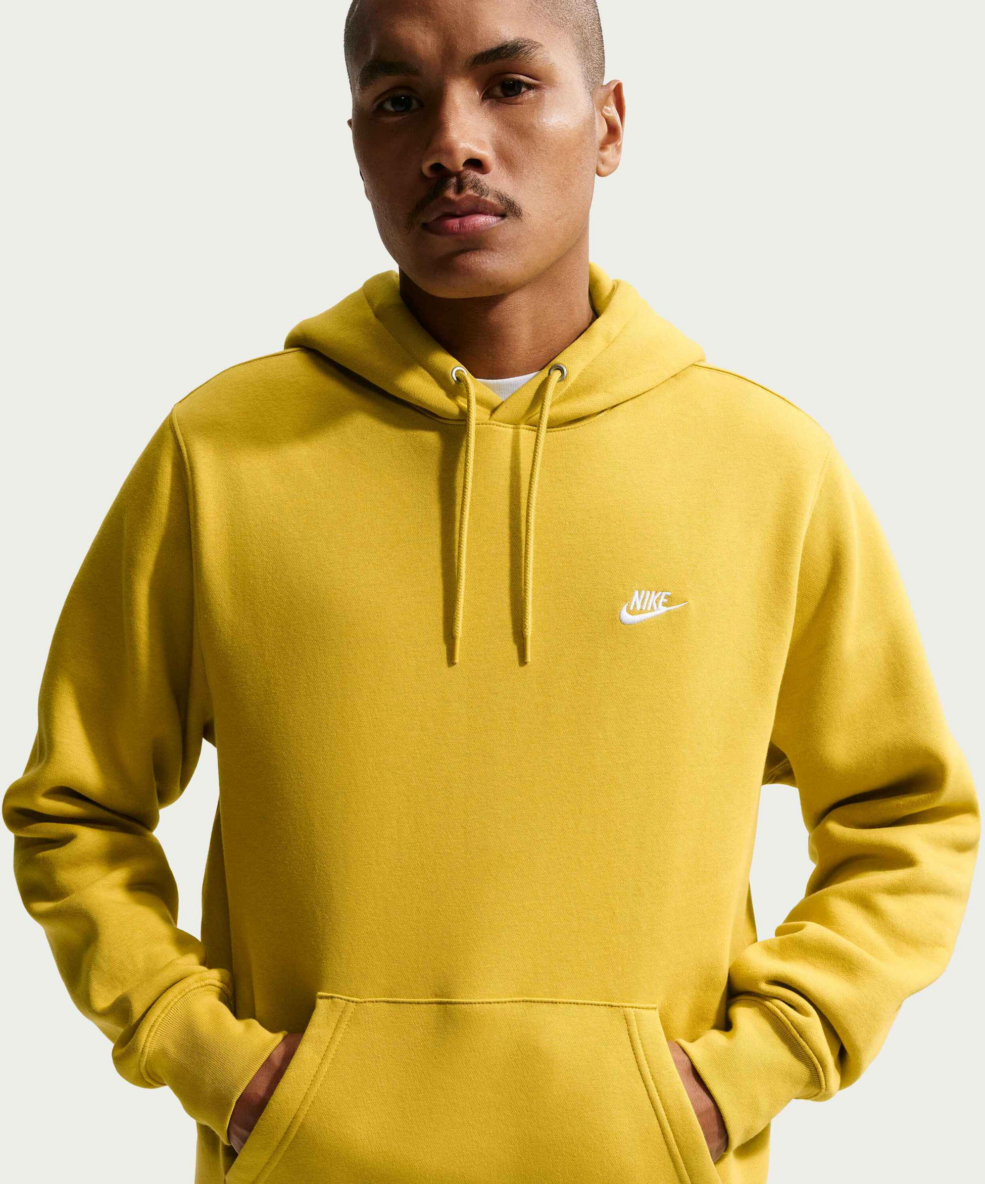 NIKE, Men's Pullover Fleece Hoodie Club