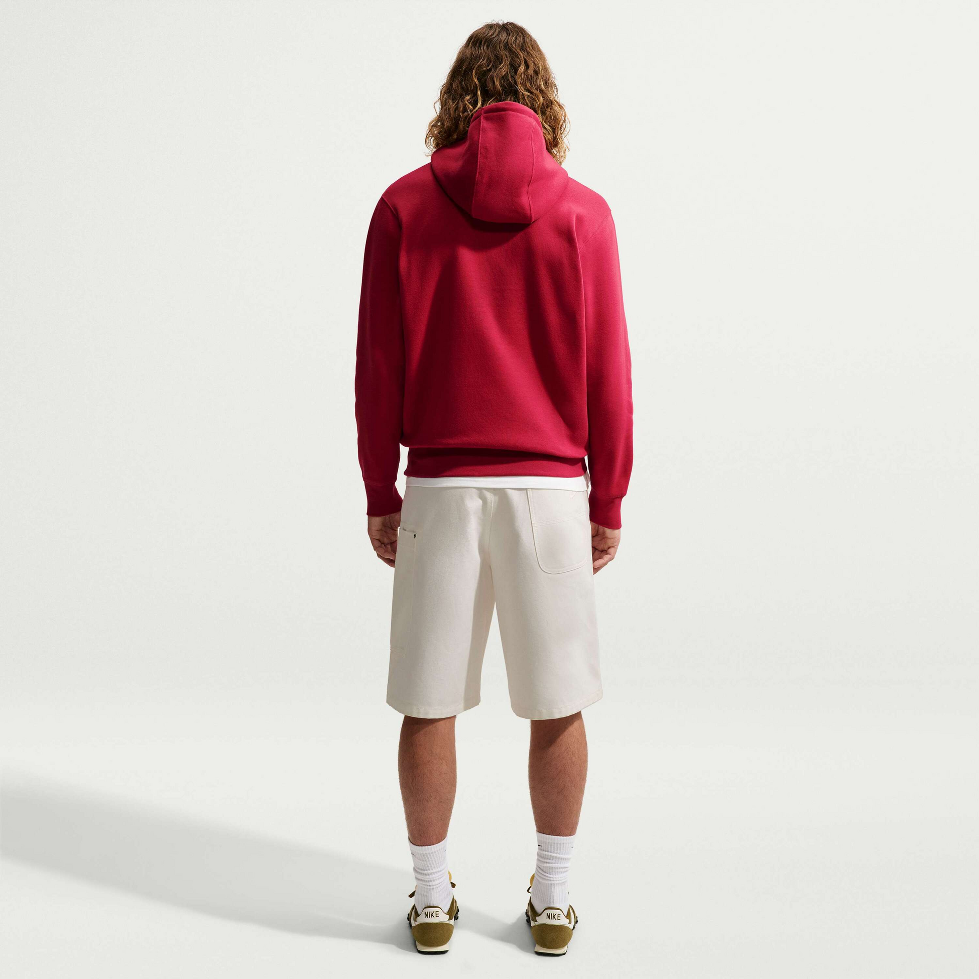 NIKE, Men's Pullover Fleece Hoodie Club