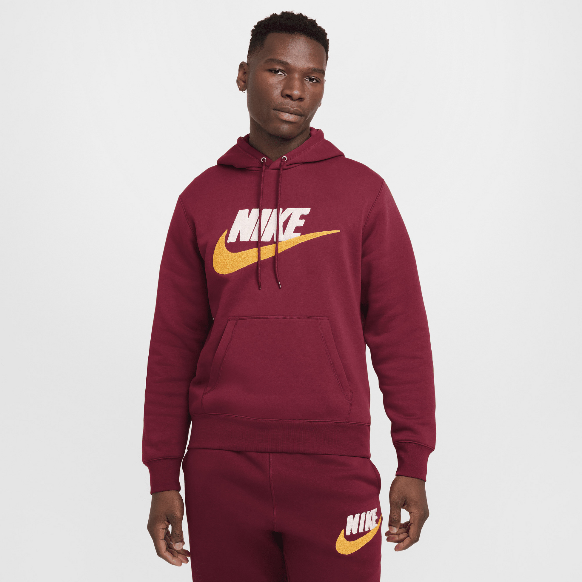 NIKE, Men's Pullover Hoodie Club Fleece