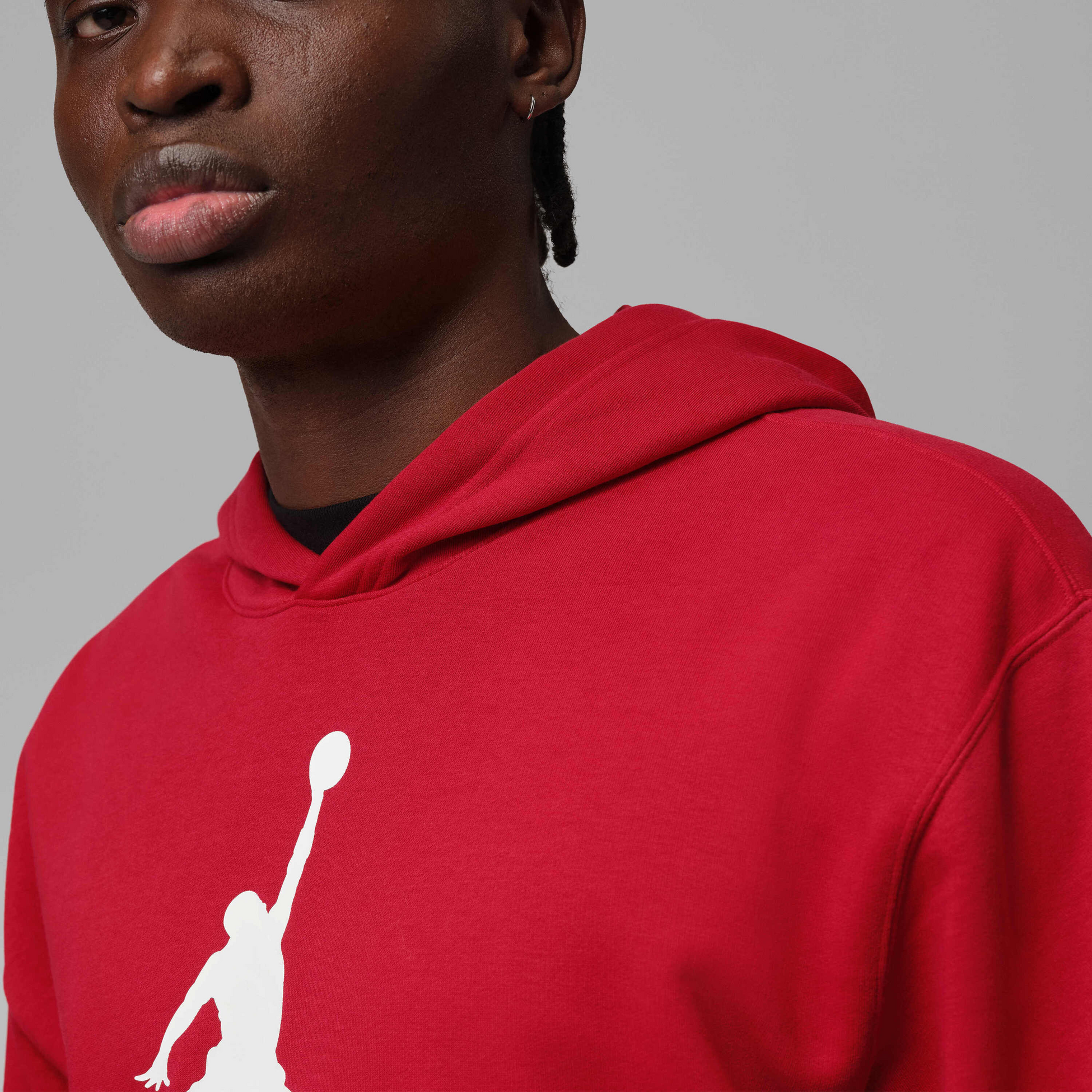 JORDAN, Men's Pullover Hoodie Jordan Jumpman Fleece