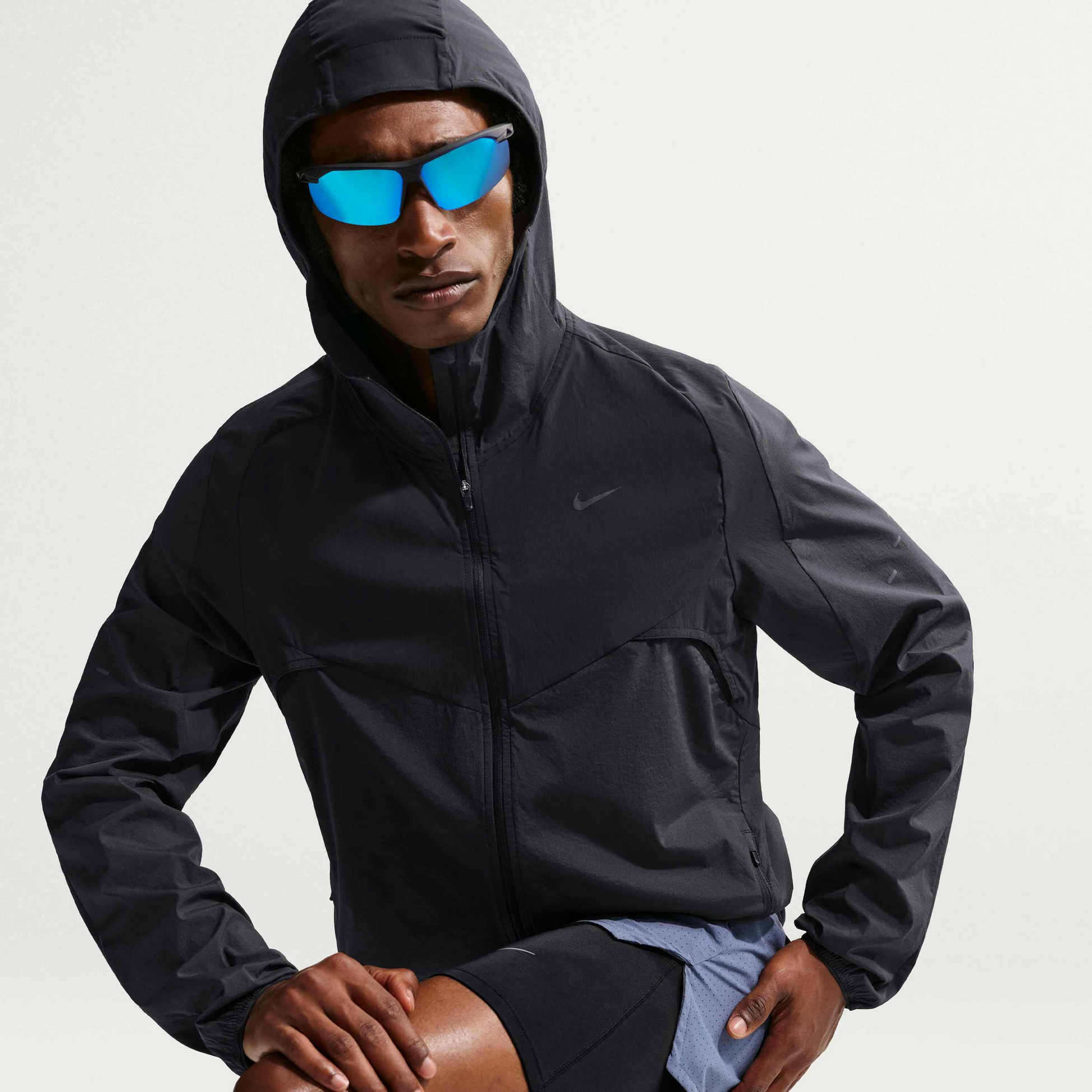NIKE, Men's Repel Running Jacket Stride Plus