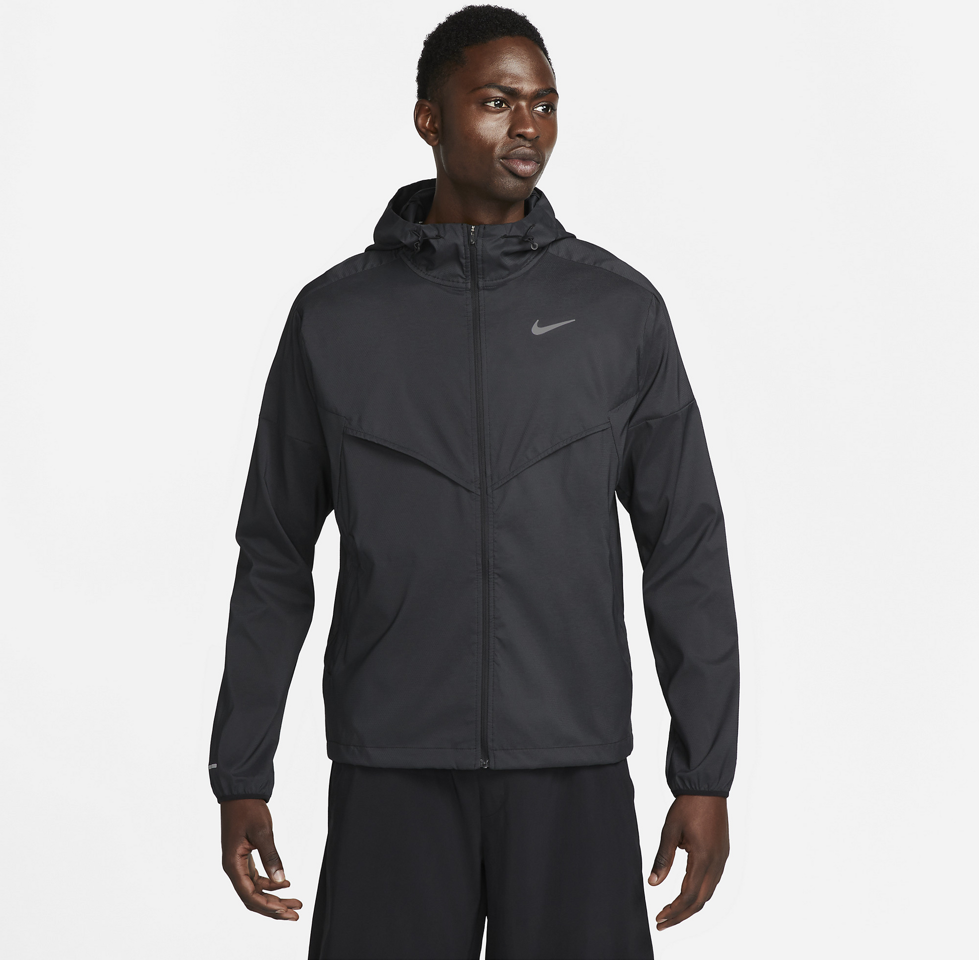 NIKE, Men's Repel Running Jacket Windrunner