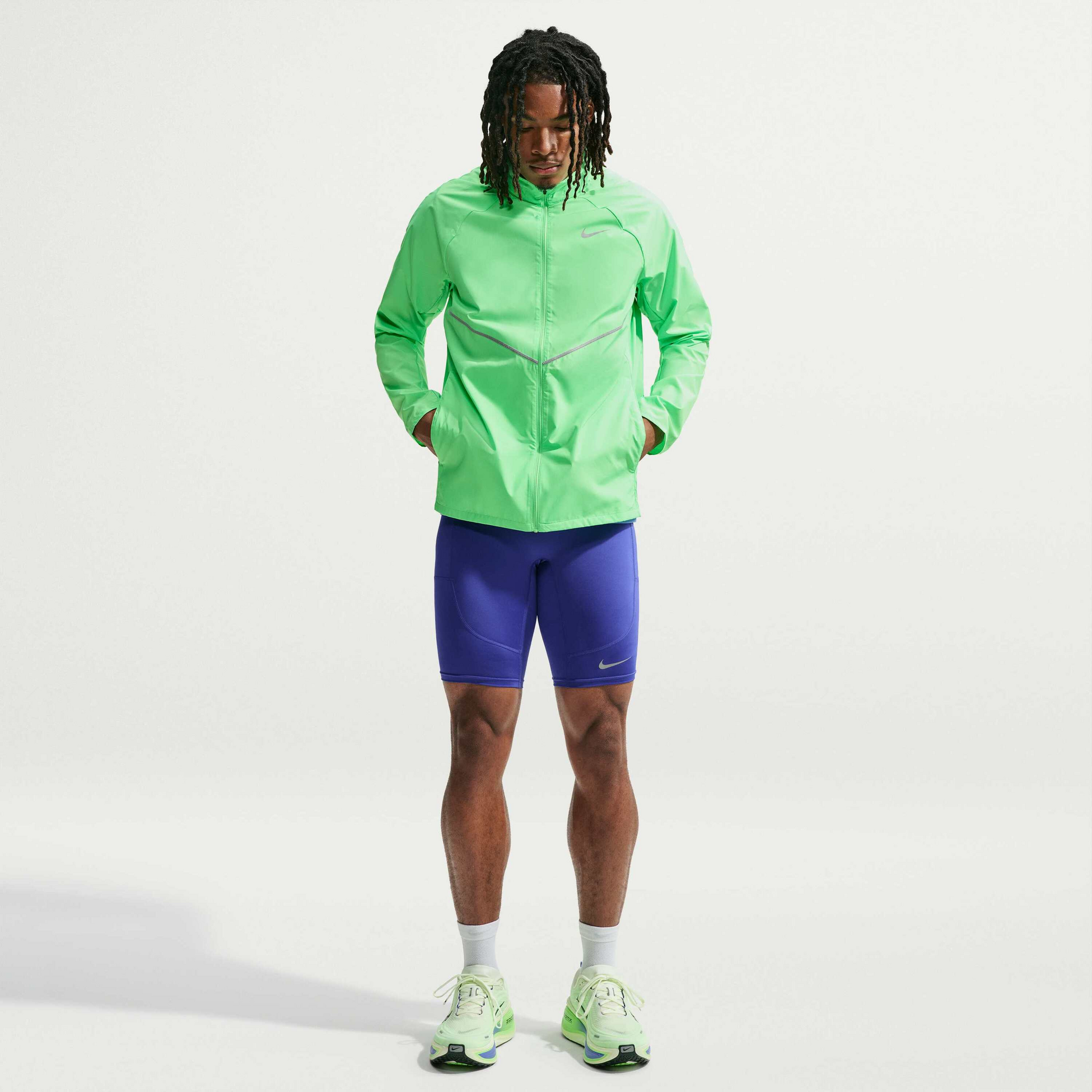 NIKE, Men's Repel Uv Protection Running Jacket Miler