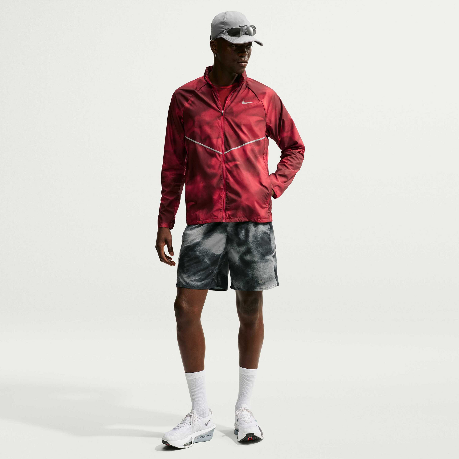 NIKE, Men's Repel Uv Protection Running Jacket Miler